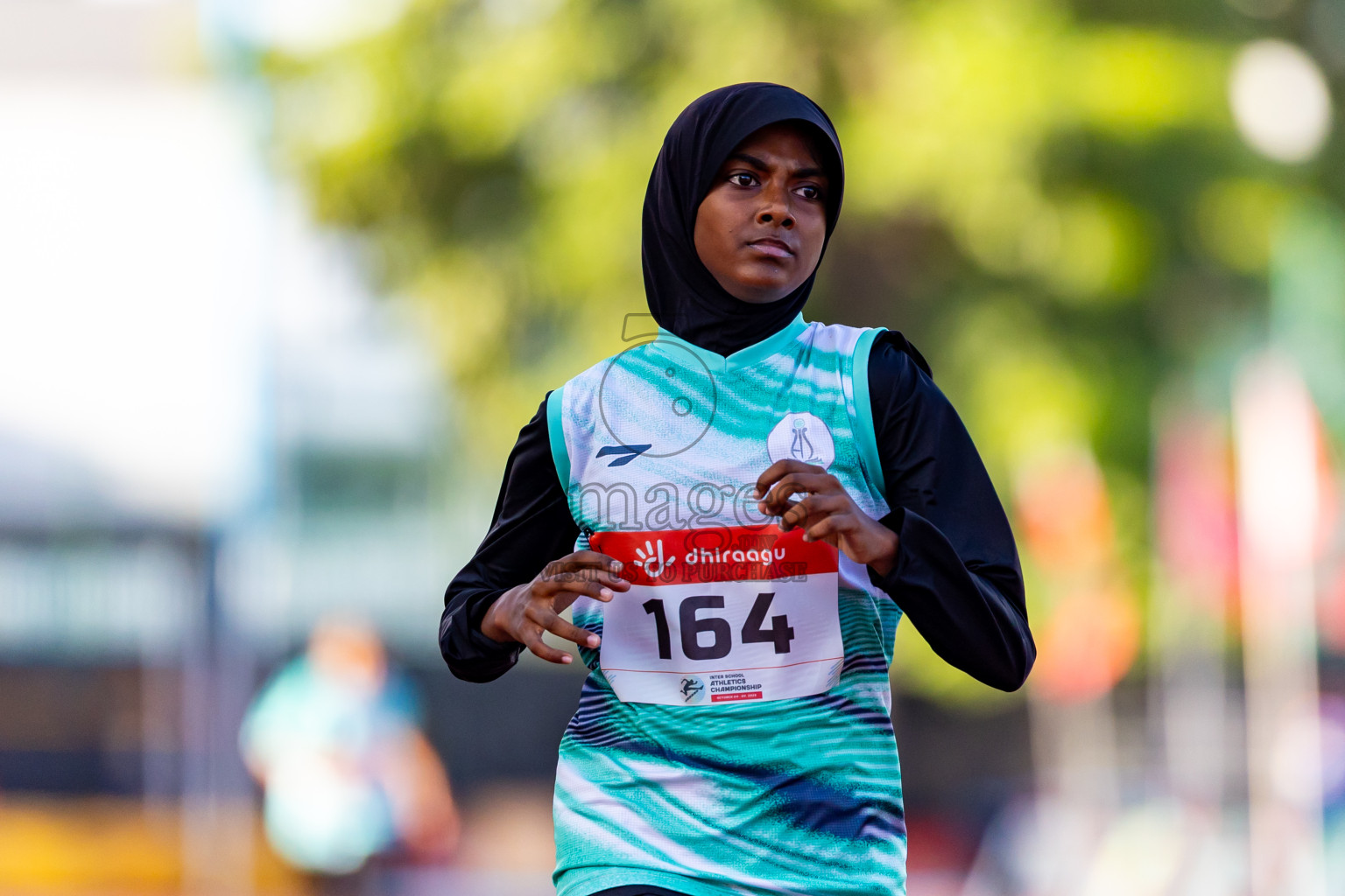 Day 1 of Inter-school Athletics Championship 2025 held in Ekuveni Synthetic Track, Male', Maldives on Monday, 06th October 2025. Photos by: Nausham Waheed / Images.mv