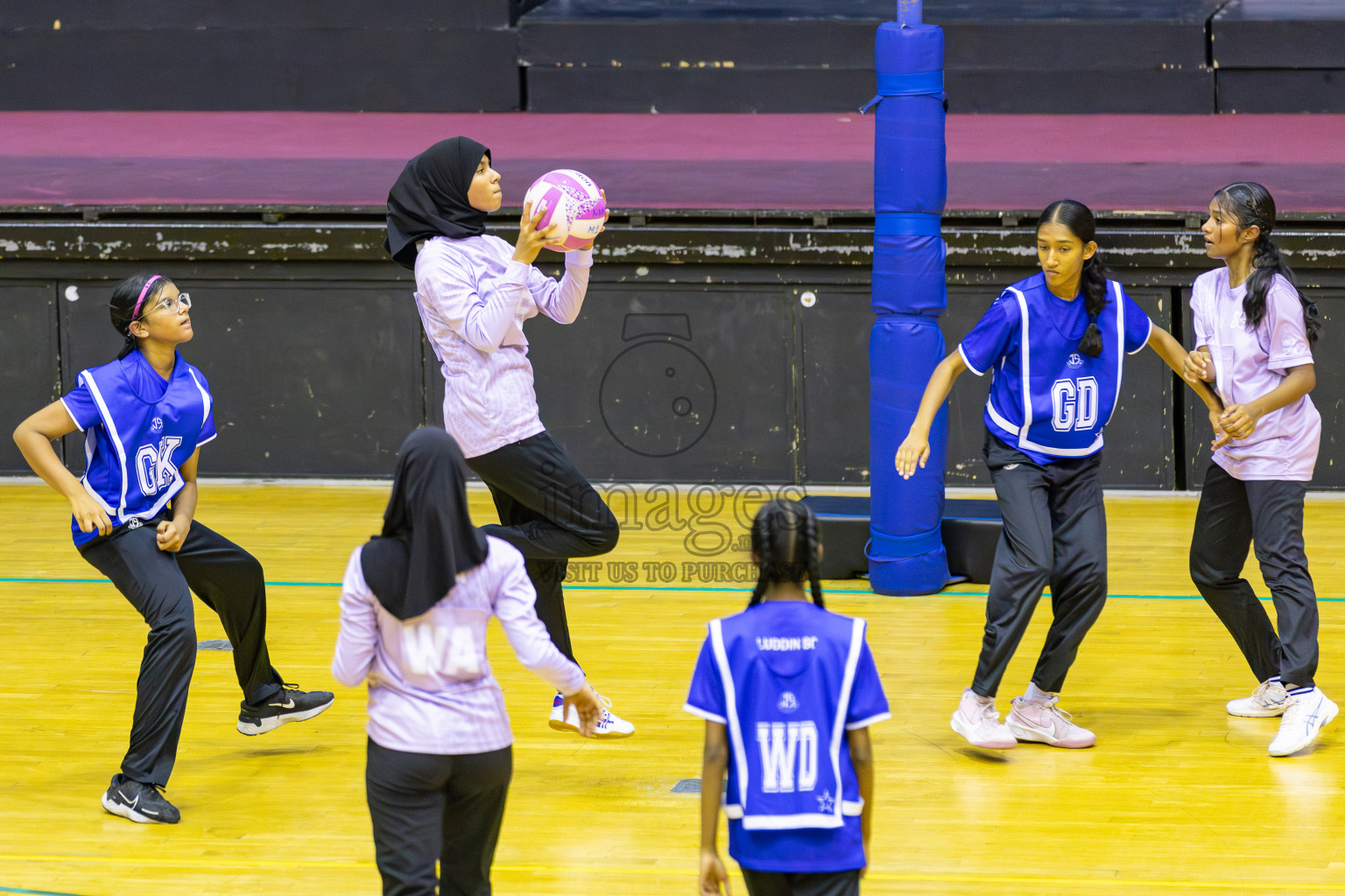 Day 11 of 26th Inter-School Netball Tournament 2025 was held in Social Center Indoor Hall on Wednesday, 29th October 2025. Photos: Areef Adam / images.mv
