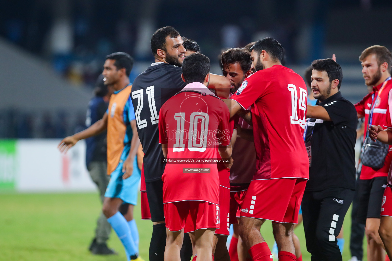 Lebanon vs India in the Semi-final of SAFF Championship 2023 held in Sree Kanteerava Stadium, Bengaluru, India, on Saturday, 1st July 2023. Photos: Nausham Waheed, Hassan Simah / images.mv