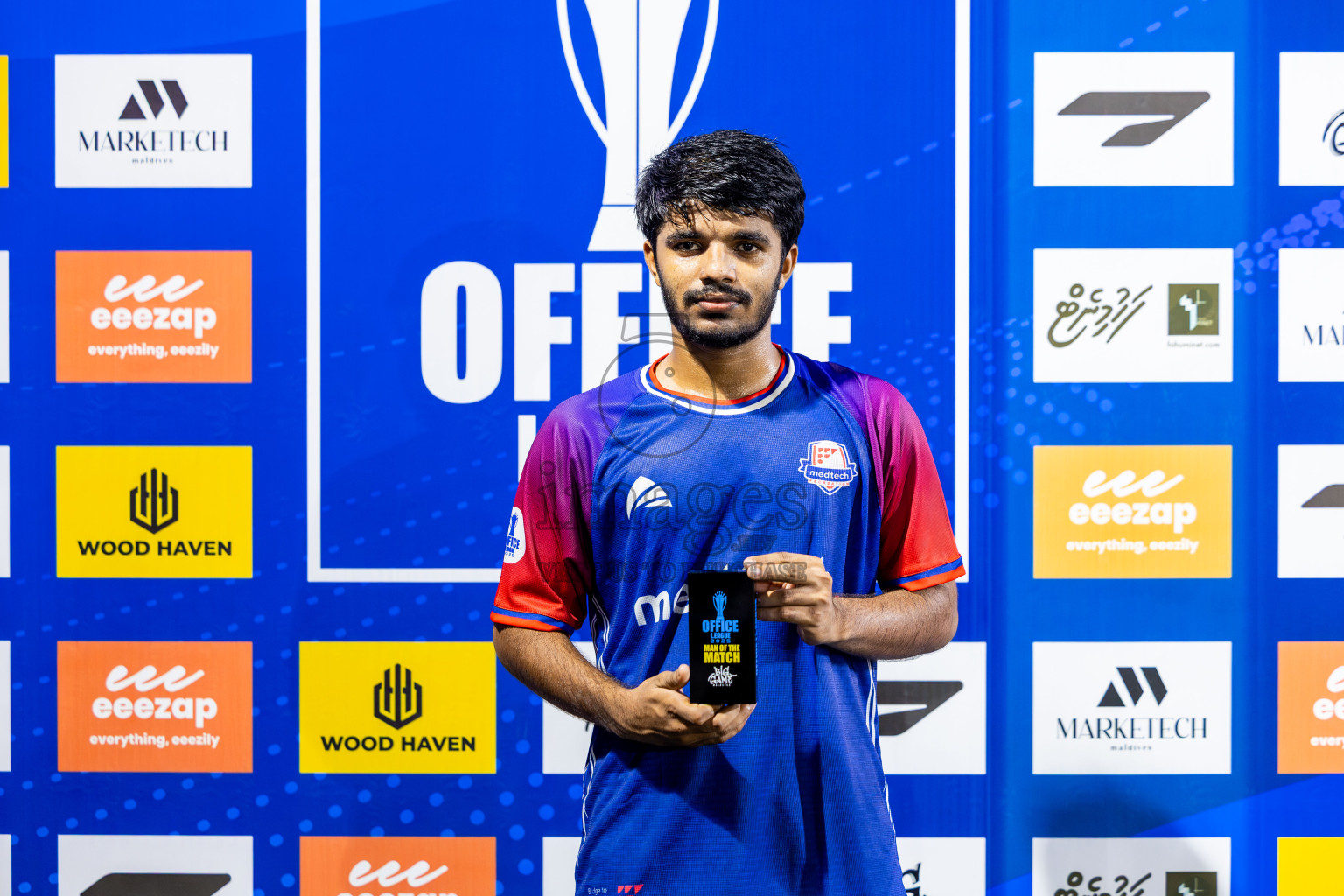 Medtech vs BML in Day 4 of Office League 2025 was held on Friday, 19th April 2025 in Hulhumale', Maldives. Photos: Nausham Waheed / images.mv