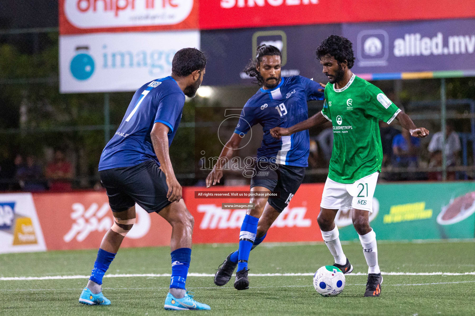 Khaarijee vs Hulhumale Hospital in Club Maldives Cup Classic 2023 held in Hulhumale, Maldives, on Monday, 07th August 2023
Photos: Ismail Thoriq / images.mv