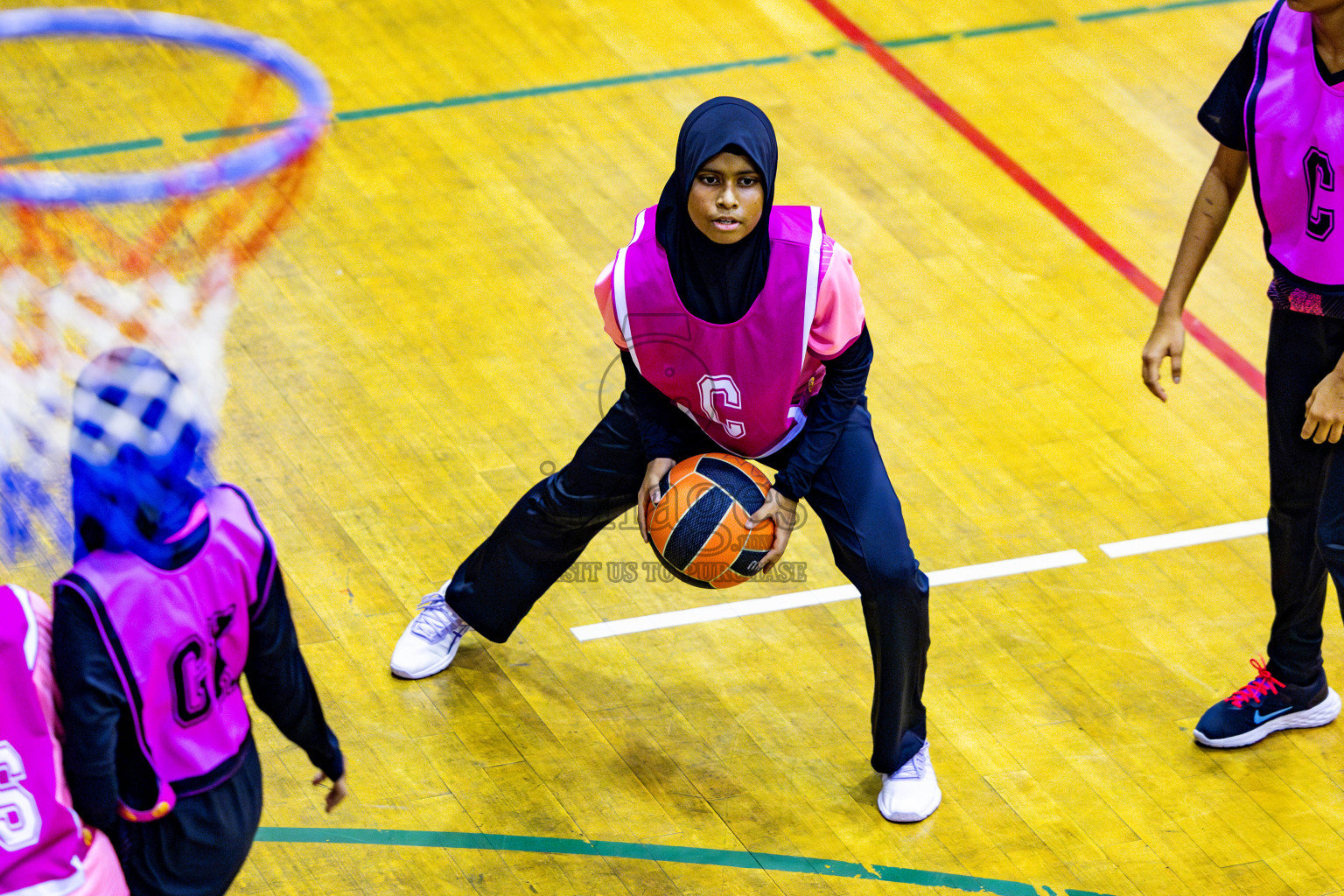 Day 5 of 21st National Netball Tournament was held in Social Canter at Male', Maldives on Sunday, 13th May 2024. Photos: Nausham Waheed / images.mv