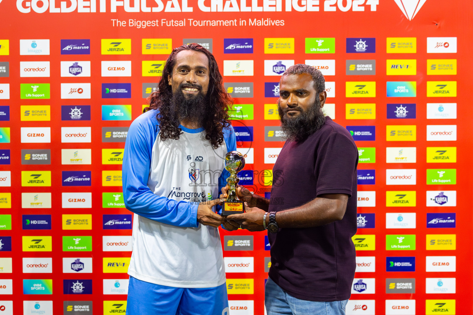 N Kendhikulhudhoo vs R Alifushi on Day 35 of Golden Futsal Challenge 2024 was held on Tuesday, 20th February 2024, in Hulhumale', Maldives
Photos: Mohamed Mahfooz Moosa, / images.mv