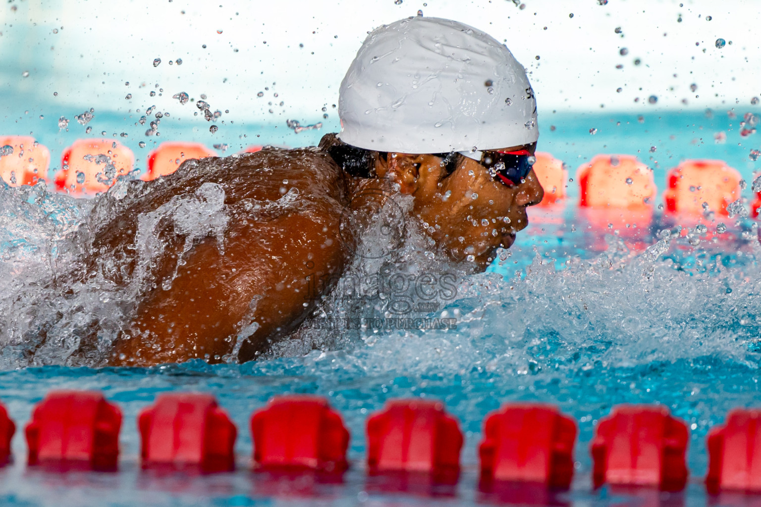 Day 6 of 20th Inter-school Swimming Competition 2024 held in Hulhumale', Maldives on Thursday, 17th October 2024. Photos: Nausham Waheed / images.mv