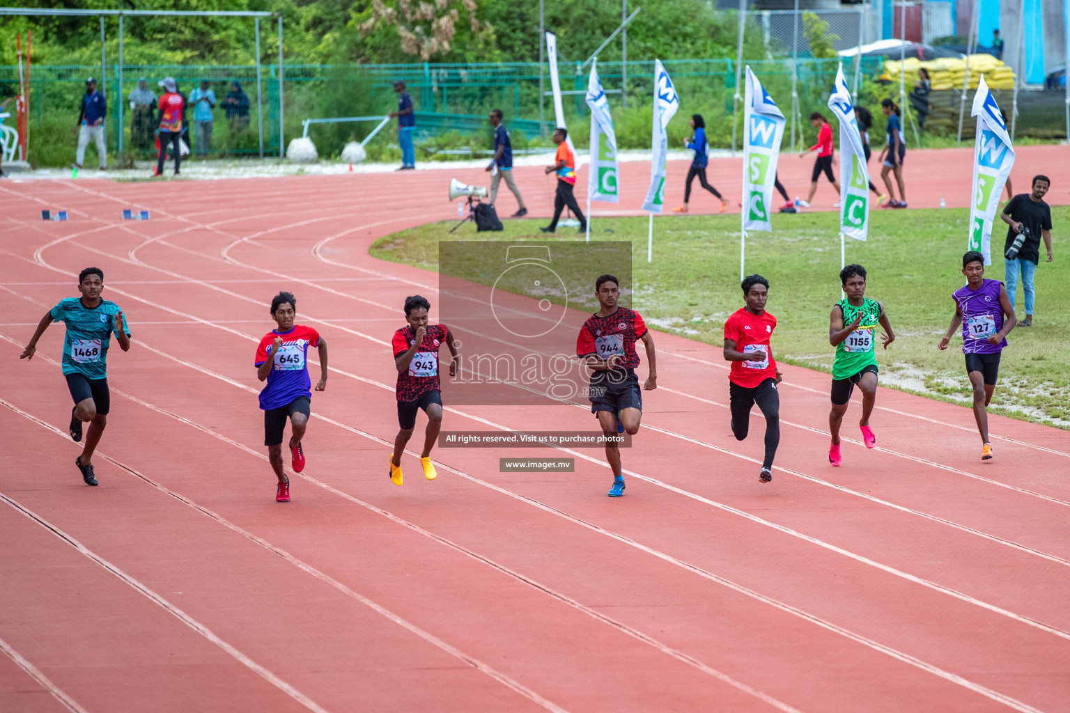 Day three of Inter School Athletics Championship 2023 was held at Hulhumale' Running Track at Hulhumale', Maldives on Tuesday, 16th May 2023. Photos: Nausham Waheed / images.mv