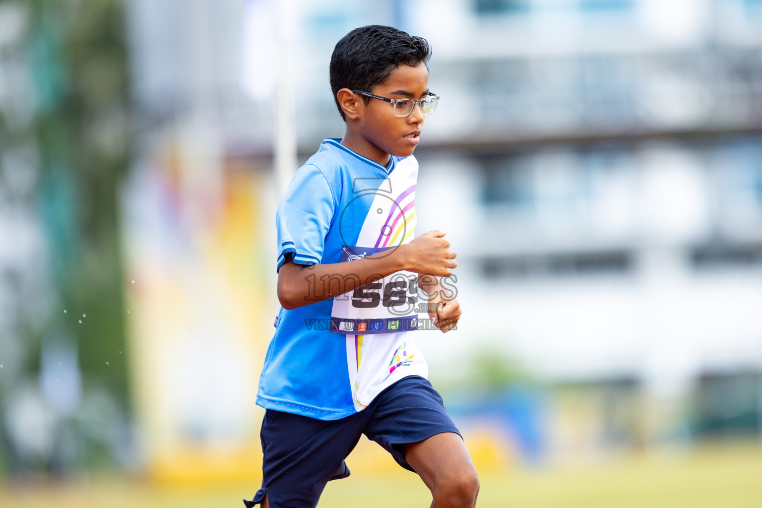 Day 1 of MWSC Interschool Athletics Championships 2024 held in Hulhumale Running Track, Hulhumale, Maldives on Saturday, 9th November 2024. 
Photos by: Ismail Thoriq / images.mv