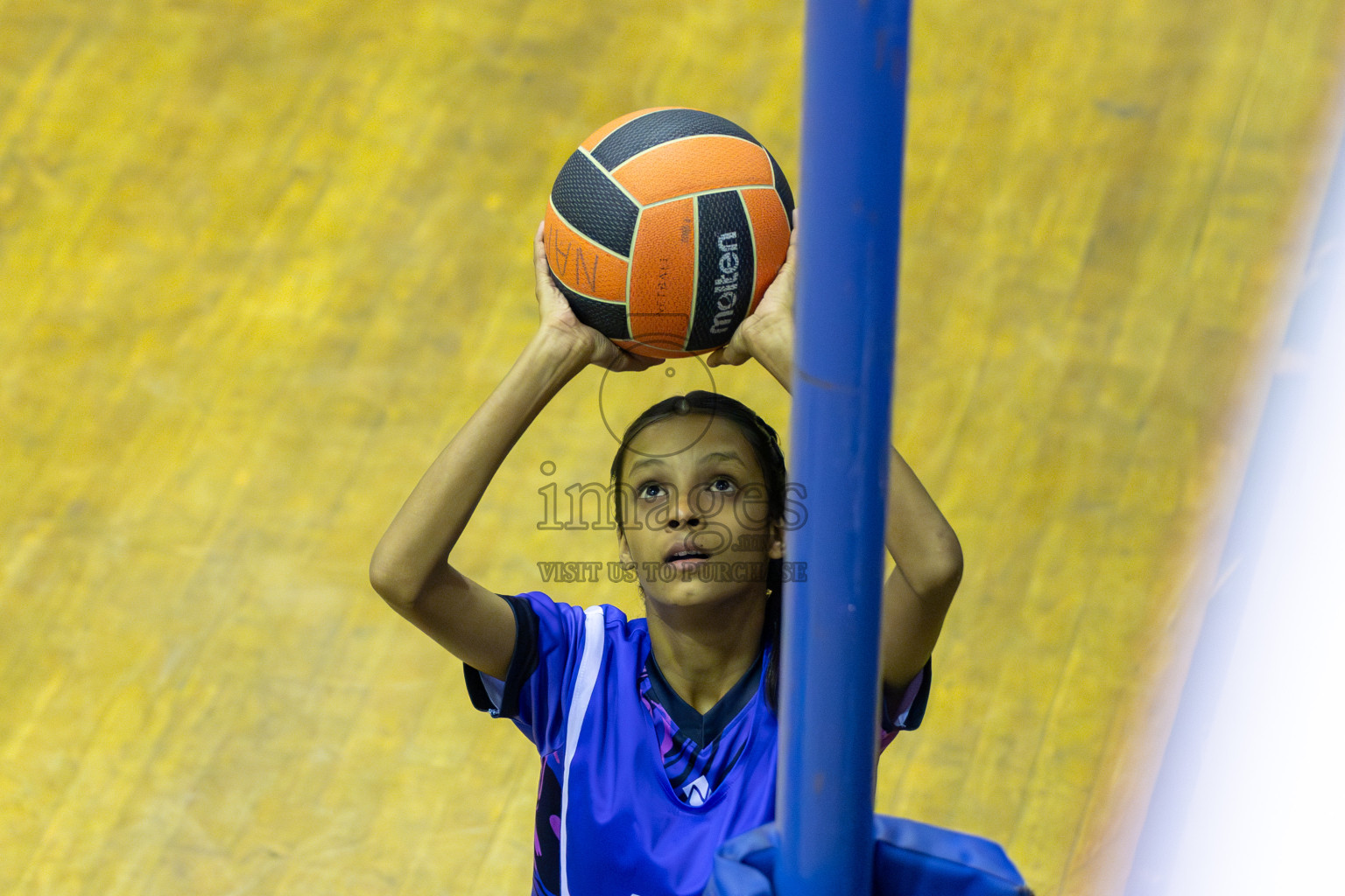 Day 3 of 21st National Netball Tournament was held in Social Canter at Male', Maldives on Friday, 10th May 2024. Photos: Mohamed Mahfooz Moosa / images.mv