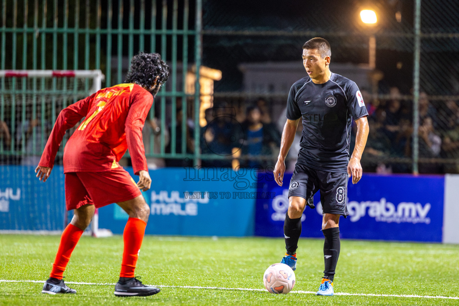 Maldivian vs STELCO in the Quarter Finals of Club Maldives Cup 2025 was held in Rehendhi Futsal Ground, Hulhumale', Maldives on Friday, 17th October 2025. Photos: Ismail Thoriq / images.mv