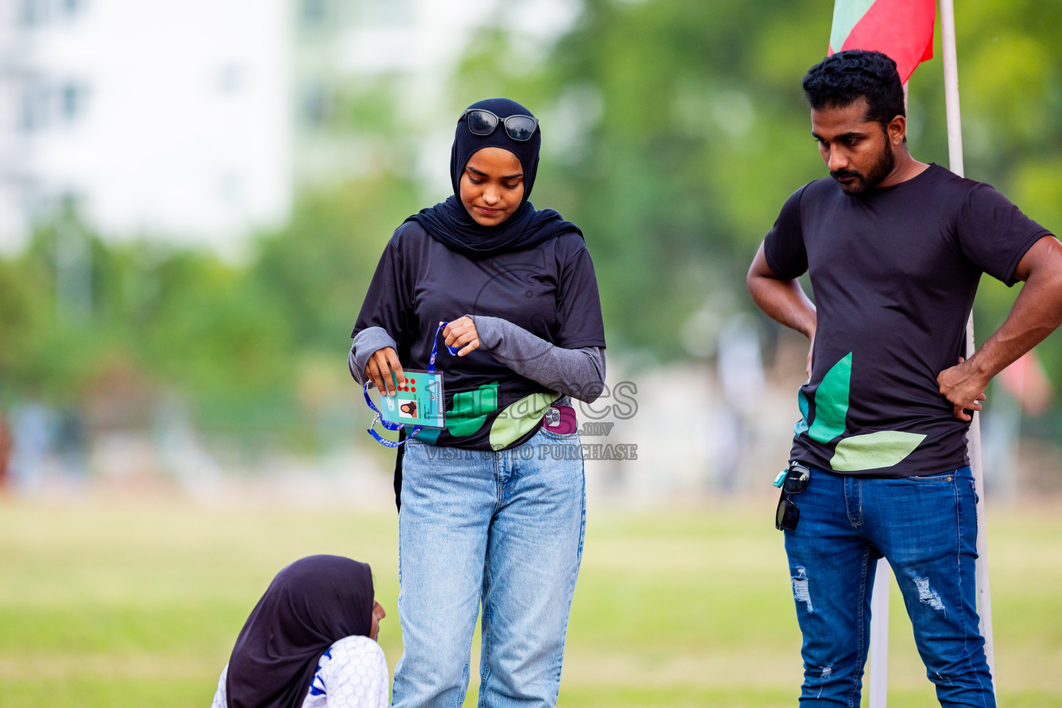 Day 5 of MWSC Interschool Athletics Championships 2024 held in Hulhumale Running Track, Hulhumale, Maldives on Wednesday, 13th November 2024. Photos by: Nausham Waheed / Images.mv