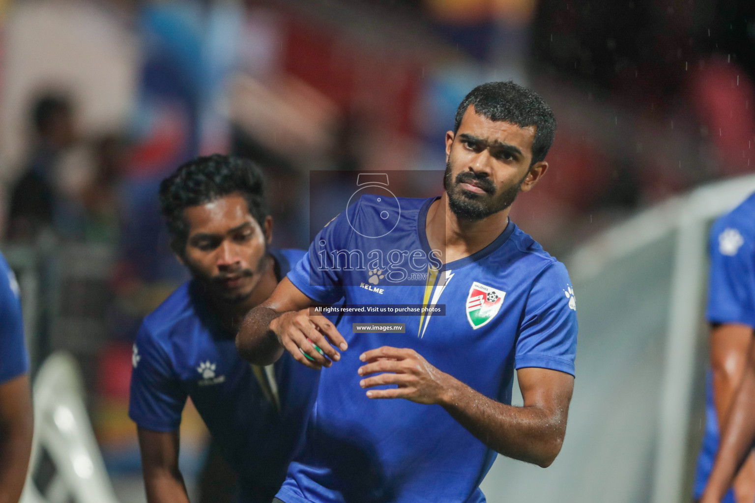 Maldives vs Nepal in SAFF Championship 2021 held on 1st October 2021 in Galolhu National Stadium, Male', Maldives