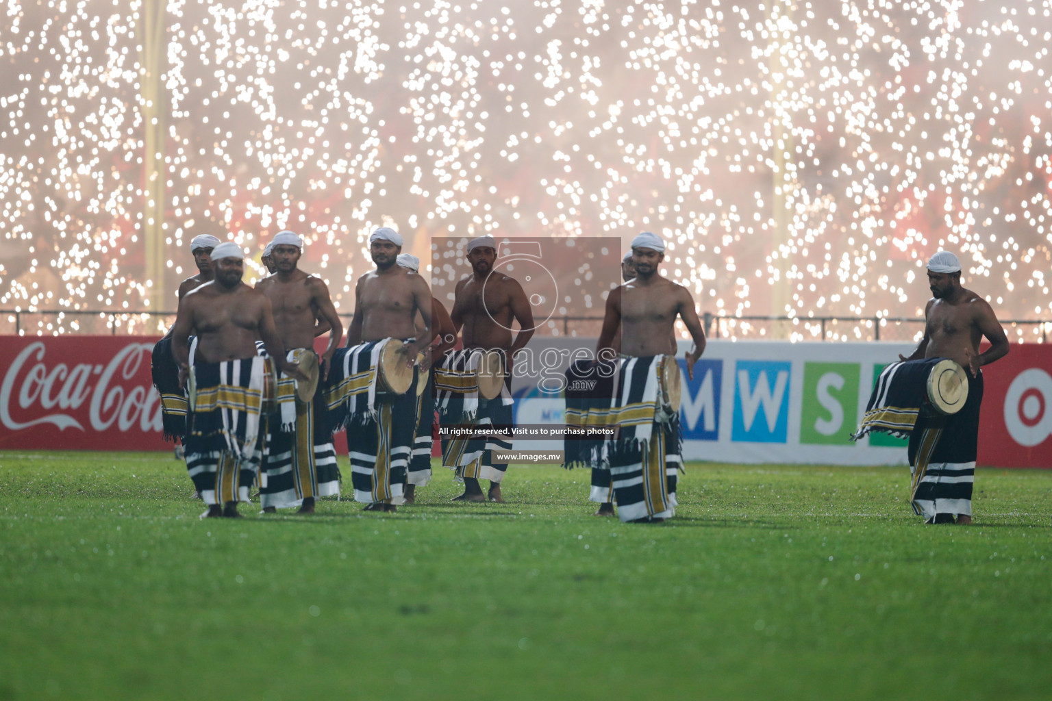 Opening Ceremony of SAFF Championship 2021 held on 1st October 2021 in Galolhu National Stadium, Male', Maldives