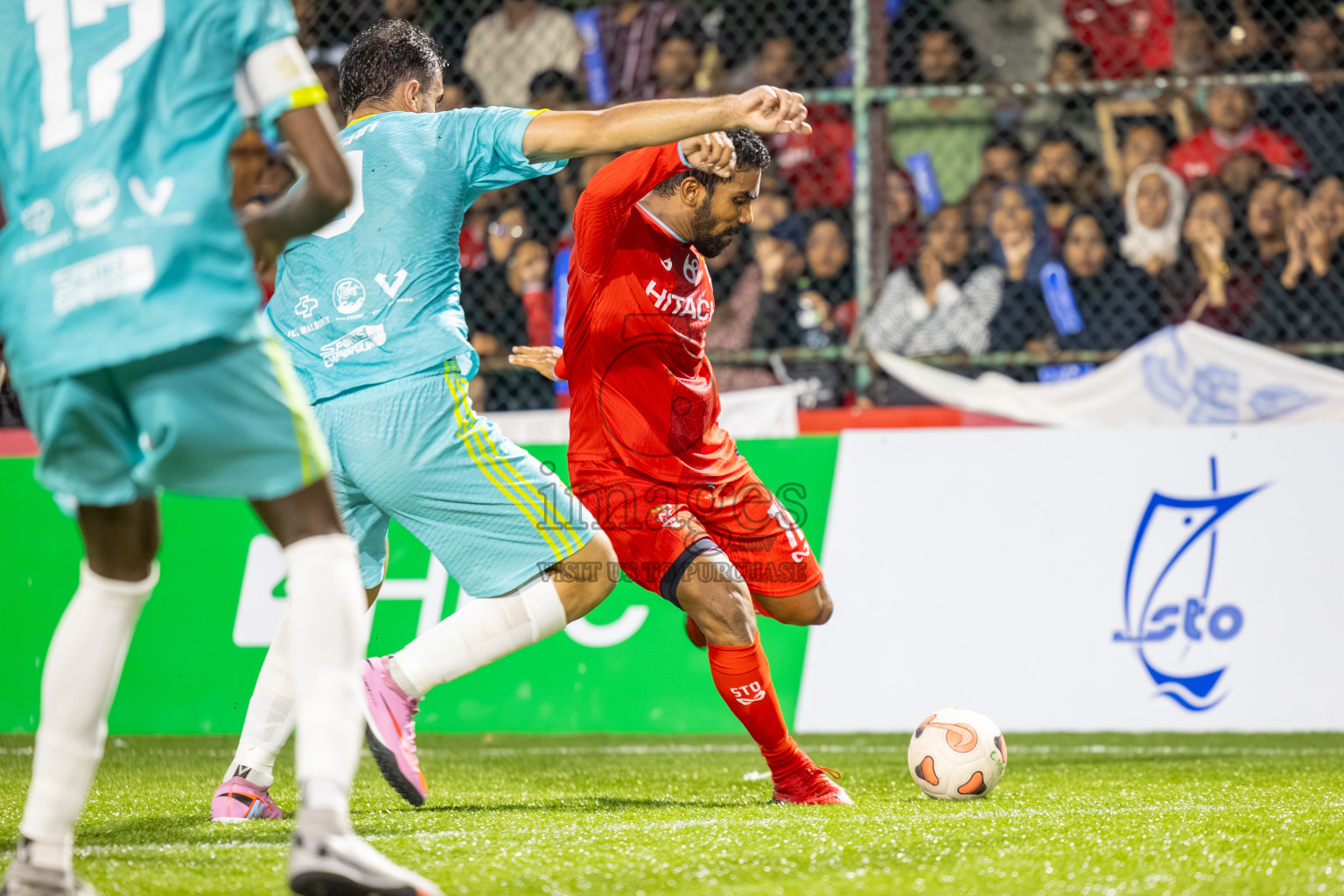 STO RC vs Club WAMCO in Day 14 of Club Maldives Cup 2025 was held in Rehendhi Futsal Ground, Hulhumale', Maldives on Tuesday, 14th October 2025. Photos: Mohamed Mahfooz Moosa / images.mv