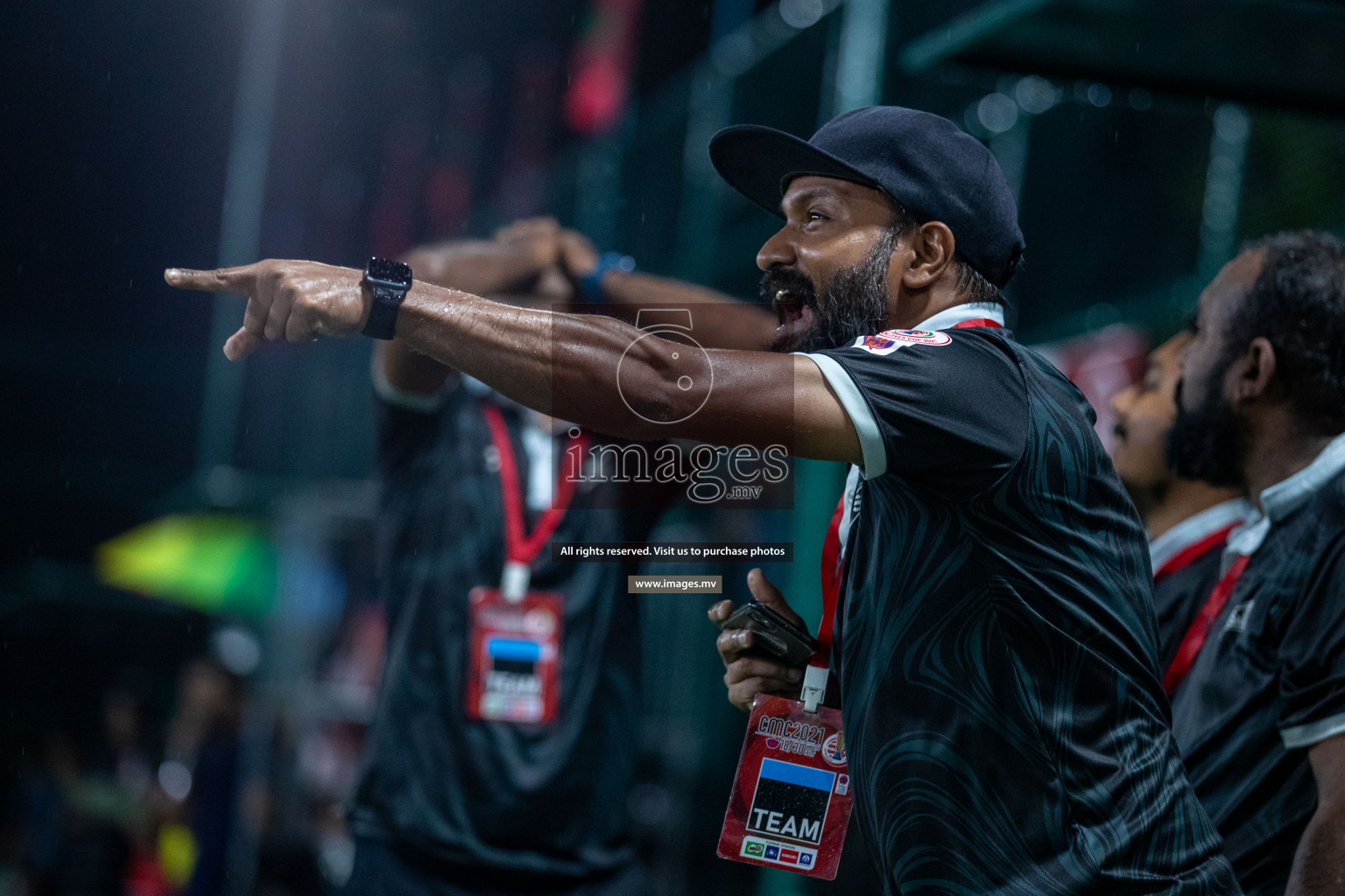 Team FSM vs Club HDC in the Quarter Finals of Club Maldives 2021 held at Hulhumale;, on 12th December 2021 Photos: Ismail Thoriq / images.mv