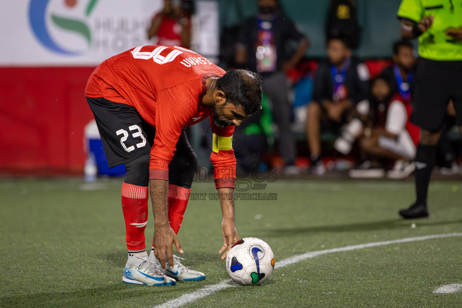 United BML vs Dhiraagu in Round of 16 of Club Maldives Cup 2024 held in Rehendi Futsal Ground, Hulhumale', Maldives on Tuesday, 8th October 2024. Photos: Ismail Thoriq / images.mv