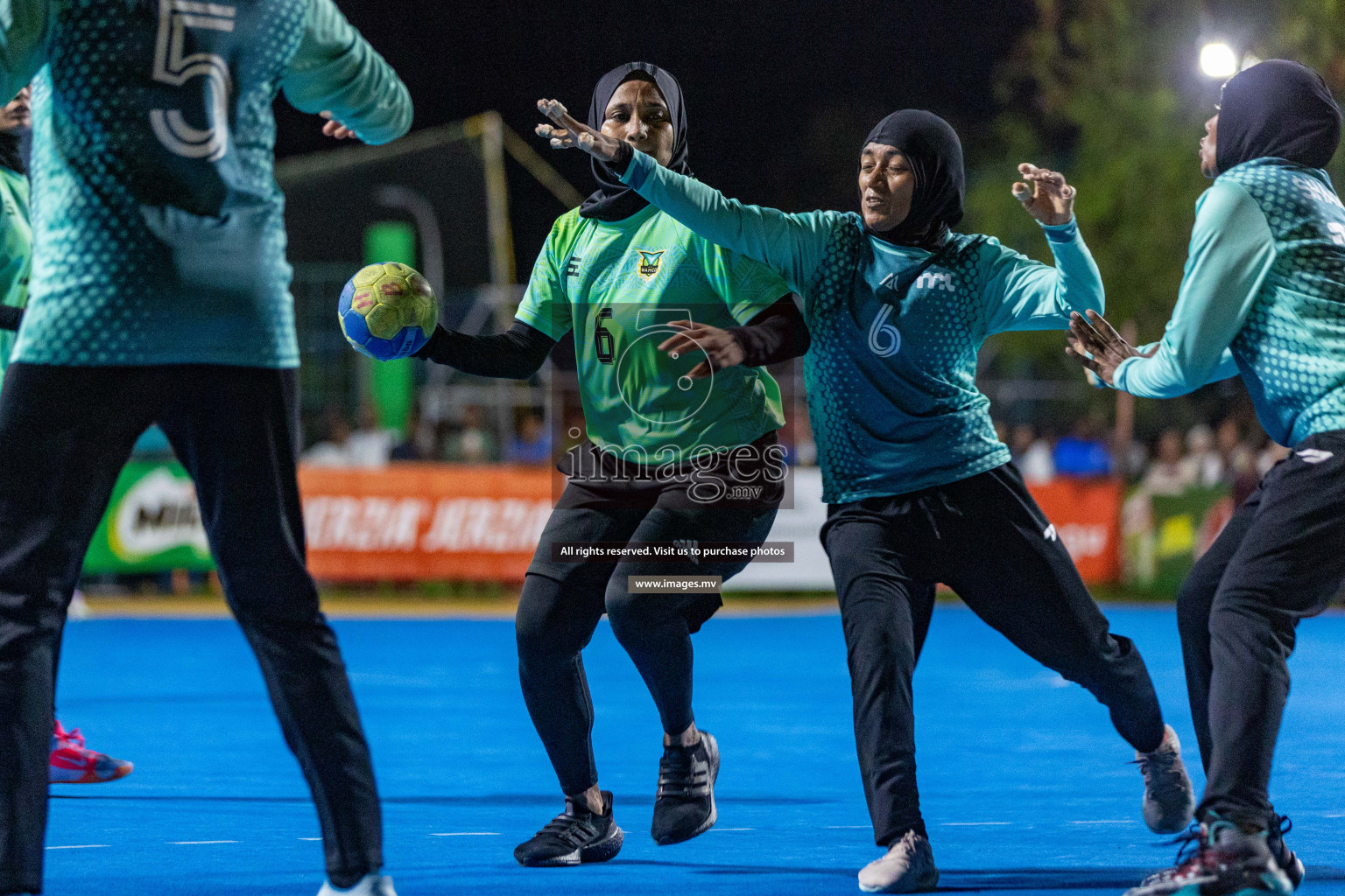 2nd Division Final of 7th Inter-Office/Company Handball Tournament 2023, held in Handball ground, Male', Maldives on Monday, 25th October 2023 Photos: Nausham Waheed/ Images.mv