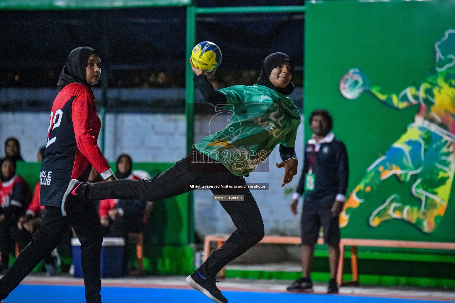 Milo 9th Handball Maldives Championship 2022 Day 1 held in Male', Maldives on 17th October 2022 Photos By: Nausham Waheed /images.mv