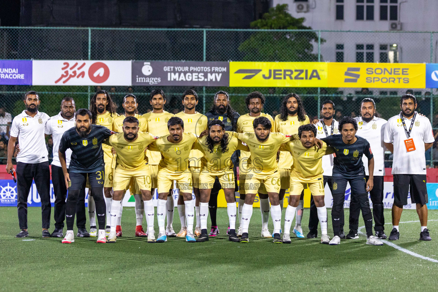 Opening of Golden Futsal Challenge 2024 with Charity Shield Match between L.Gan vs Th. Thimarafushi was held on Sunday, 14th January 2024, in Hulhumale', Maldives Photos: Ismail Thoriq / images.mv