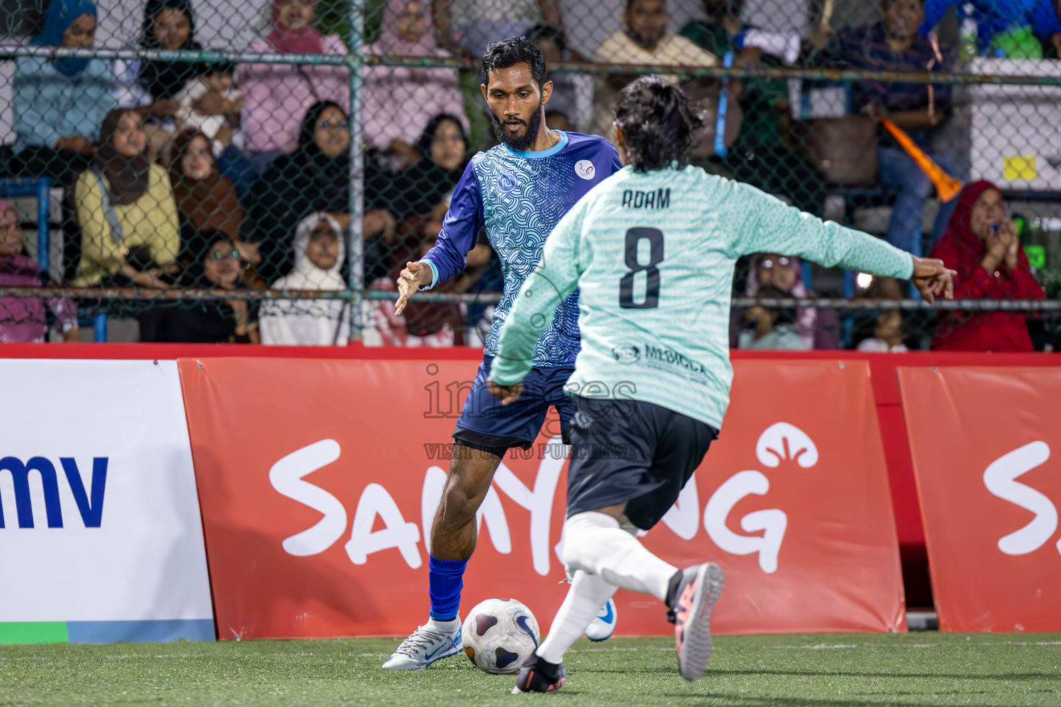 Dharumavantha vs Thauleemee Gulhun in Club Maldives Classic 2024 held in Rehendi Futsal Ground, Hulhumale', Maldives on Saturday, 14th September 2024. Photos: Ismail Thoriq / images.mv