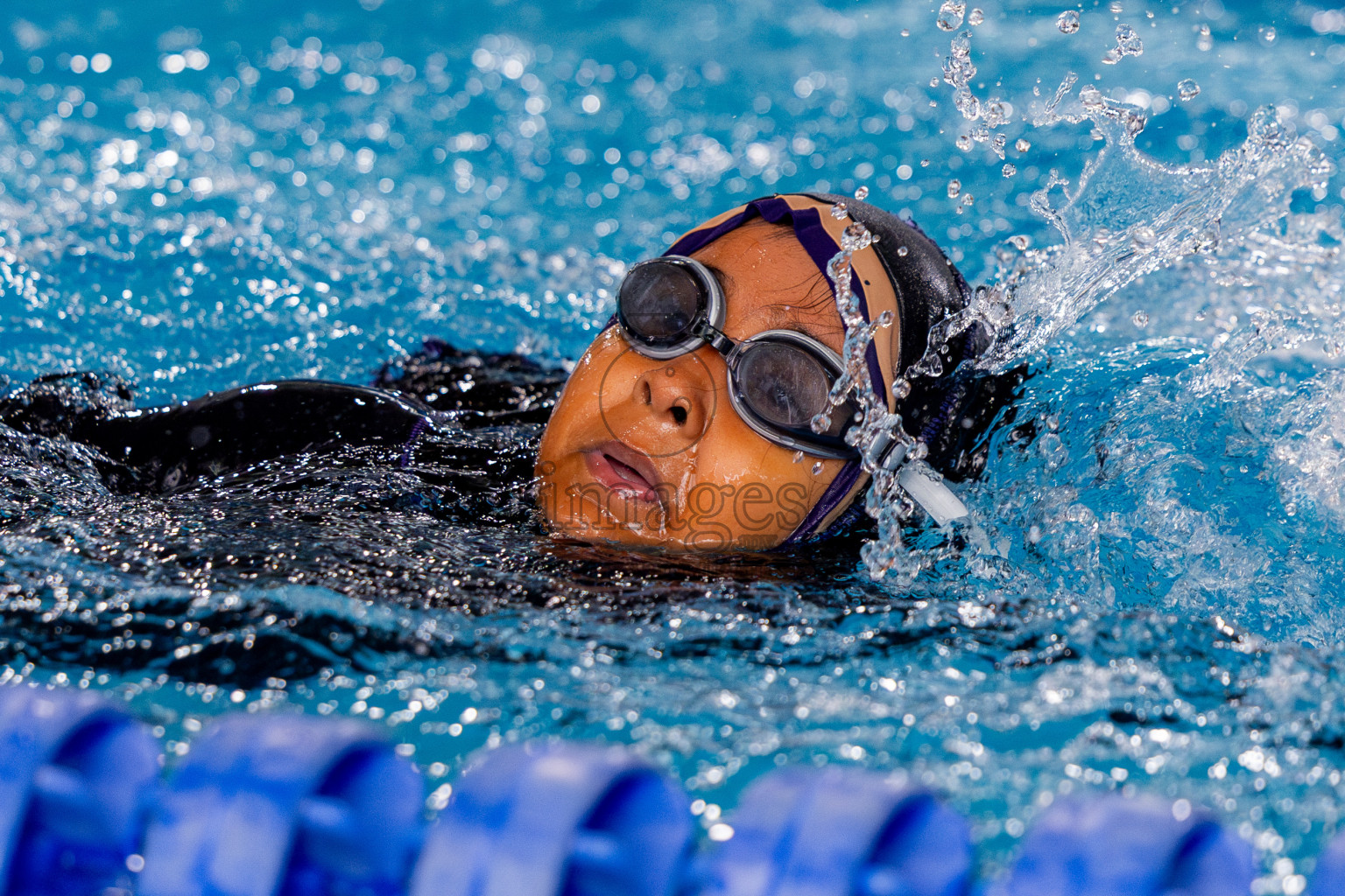 Day 1 of BML 5th National Swimming Kids Festival 2024 held in Hulhumale', Maldives on Monday, 18th November 2024. Photos: Nausham Waheed / images.mv