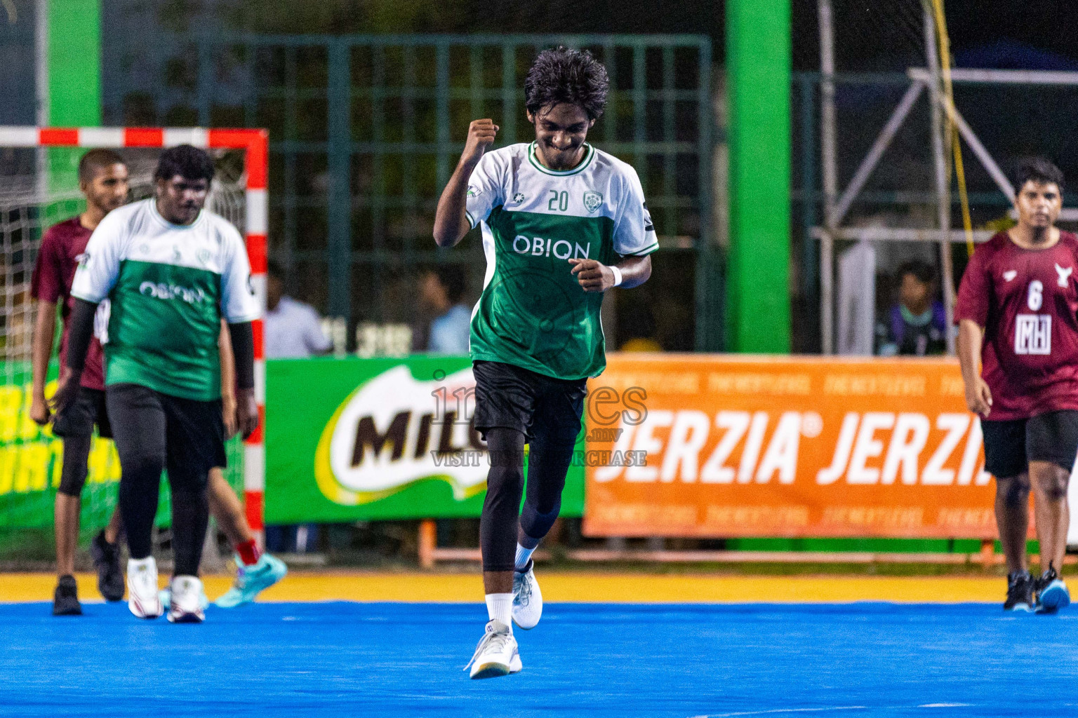 Day 17 of 10th National Handball Tournament 2023, held in Handball ground, Male', Maldives on Friday, 15th December 2023 Photos: Nausham Waheed/ Images.mv