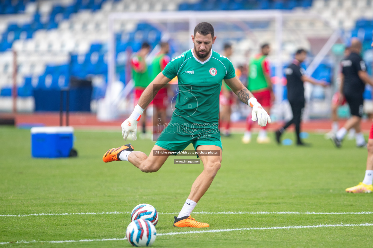 Lebanon vs Bangladesh in SAFF Championship 2023 held in Sree Kanteerava Stadium, Bengaluru, India, on Wednesday, 22nd June 2023. Photos: Nausham Waheed / images.mv