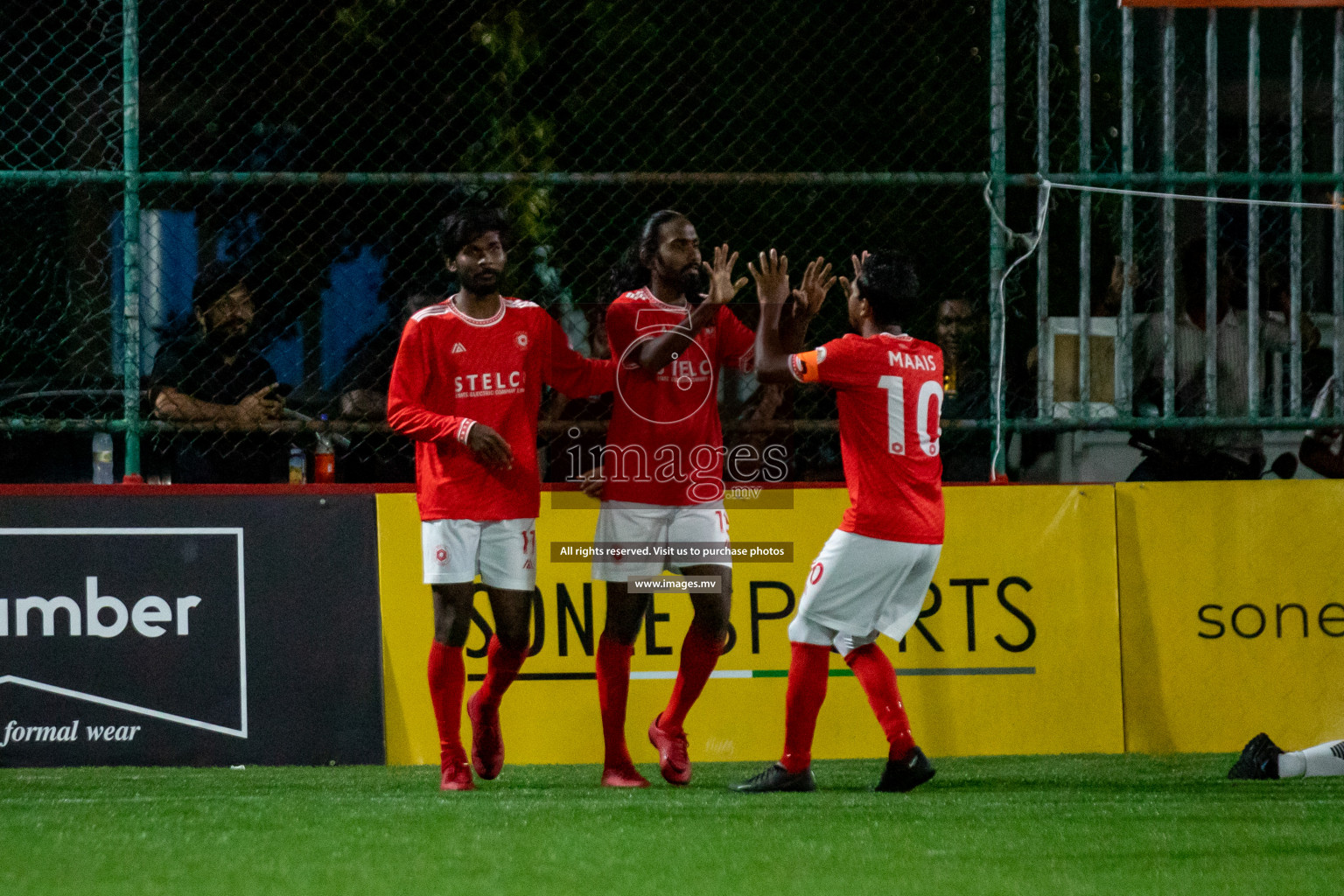 Stelco Club vs Raajje Online Club in Club Maldives Cup 2022 was held in Hulhumale', Maldives on Wednesday, 19th October 2022. Photos: Hassan Simah/ images.mv