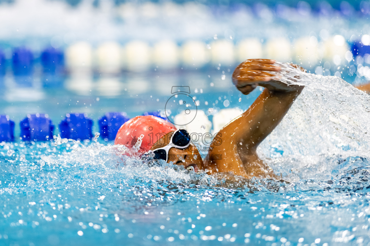 Day 2 of BML 6th National Kids Swimming Kids Festival 2025 held in Hulhumale', Maldives on Tuesday, 4th November 2024. Photos: Hassan Simah / images.mv