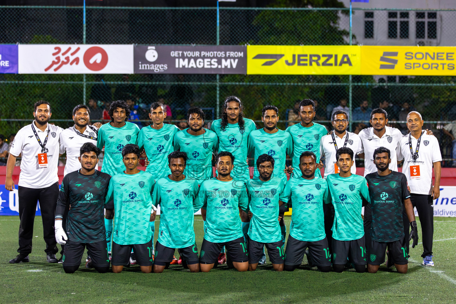 Dh Meedhoo vs Dh Bandidhoo in Day 3 of Golden Futsal Challenge 2024 was held on Thursday, 18th January 2024, in Hulhumale', Maldives Photos: Mohamed Mahfooz Moosa / images.mv