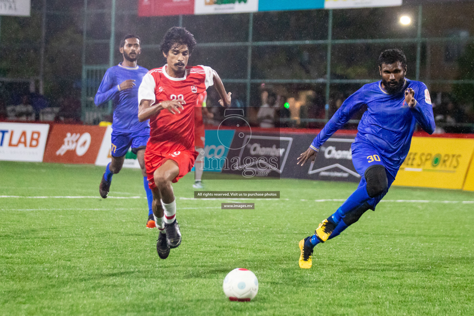 Customs RC vs Club Aasandha in Club Maldives Cup 2022 was held in Hulhumale', Maldives on Saturday, 15th October 2022. Photos: Hassan Simah/ images.mv