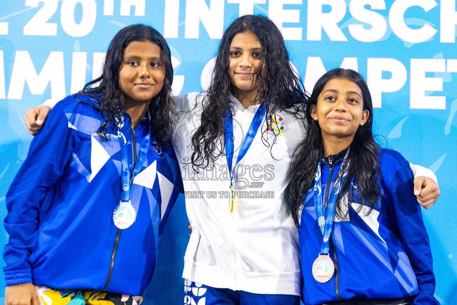 Day 4 of 20th Inter-school Swimming Competition 2024 held in Hulhumale', Maldives on Tuesday, 15th October 2024. Photos: Ismail Thoriq / images.mv