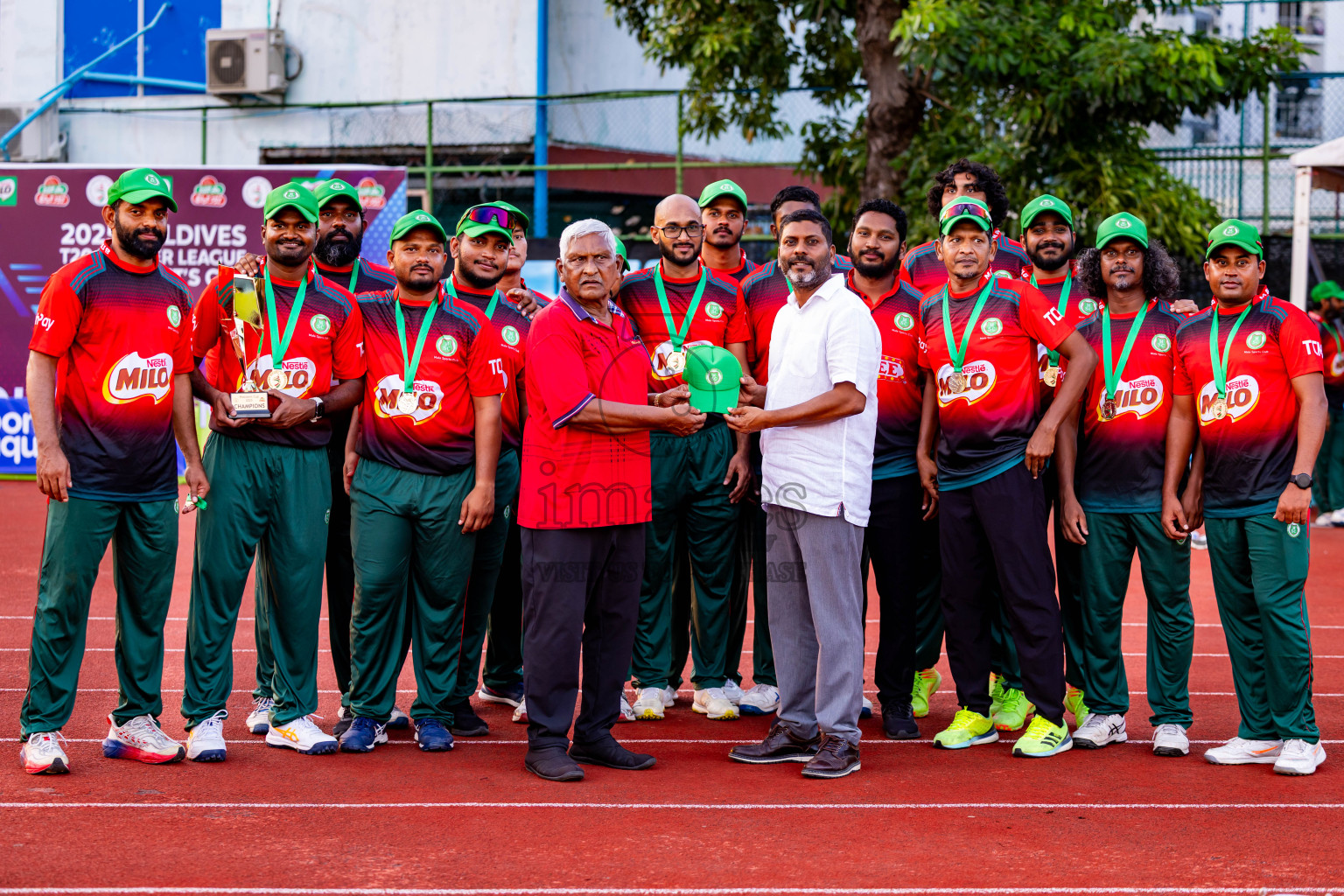 Final of the President's T20 Cricket Cup 2025 held on 8th August 2025, in Ekuveni Cricket Grounds, Male', Maldives. Photos: Nausham Waheed  / Images.mv