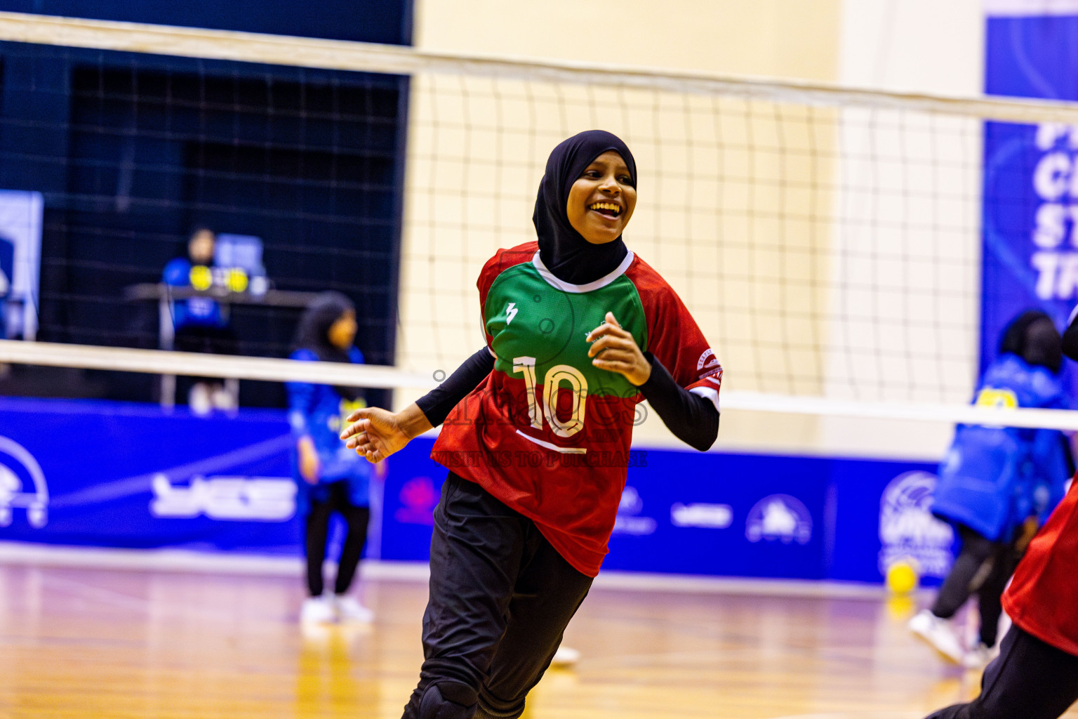 Finals of Interschool Volleyball Tournament 2024 was held in Social Center at Male', Maldives on Friday, 6th December 2024. Photos: Nausham Waheed / images.mv