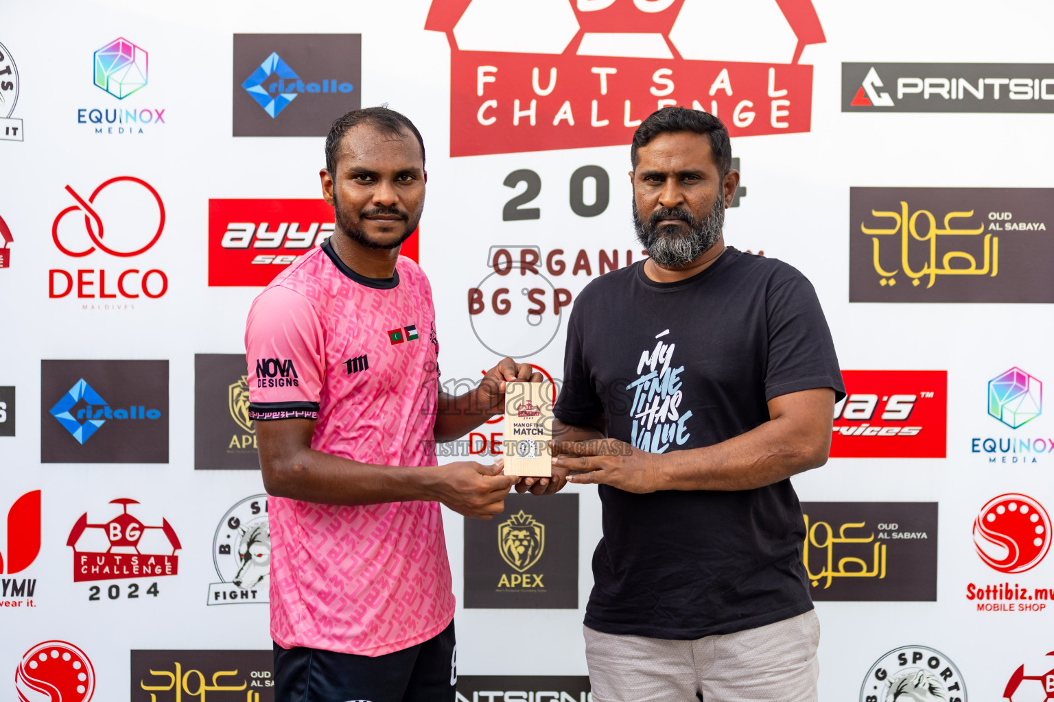 Spartans vs BG New Generation in Day 1 of BG Futsal Challenge 2024 was held on Thursday, 12th March 2024, in Male', Maldives Photos: Nausham Waheed / images.mv