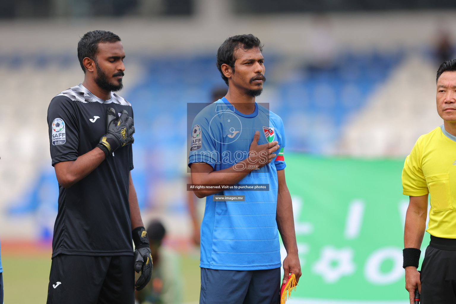 Lebanon vs Maldives in SAFF Championship 2023 held in Sree Kanteerava Stadium, Bengaluru, India, on Tuesday, 28th June 2023. Photos: Nausham Waheed, Hassan Simah / images.mv