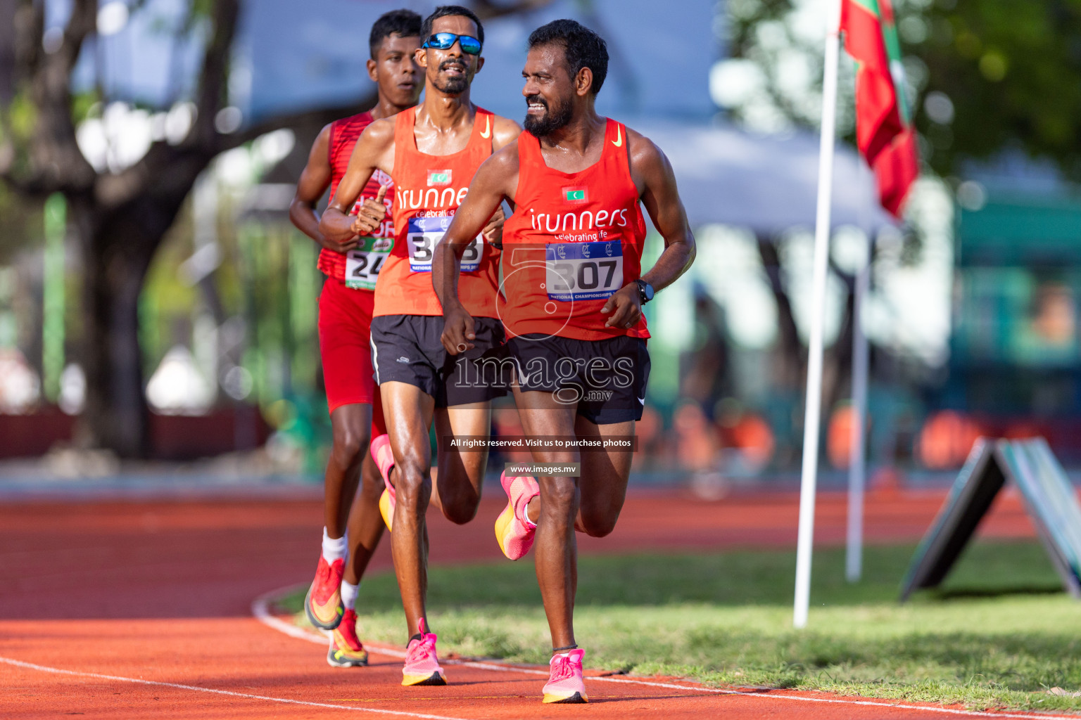 Day 2 of National Athletics Championship 2023 was held in Ekuveni Track at Male', Maldives on Saturday, 25th November 2023. Photos: Nausham Waheed / images.mv