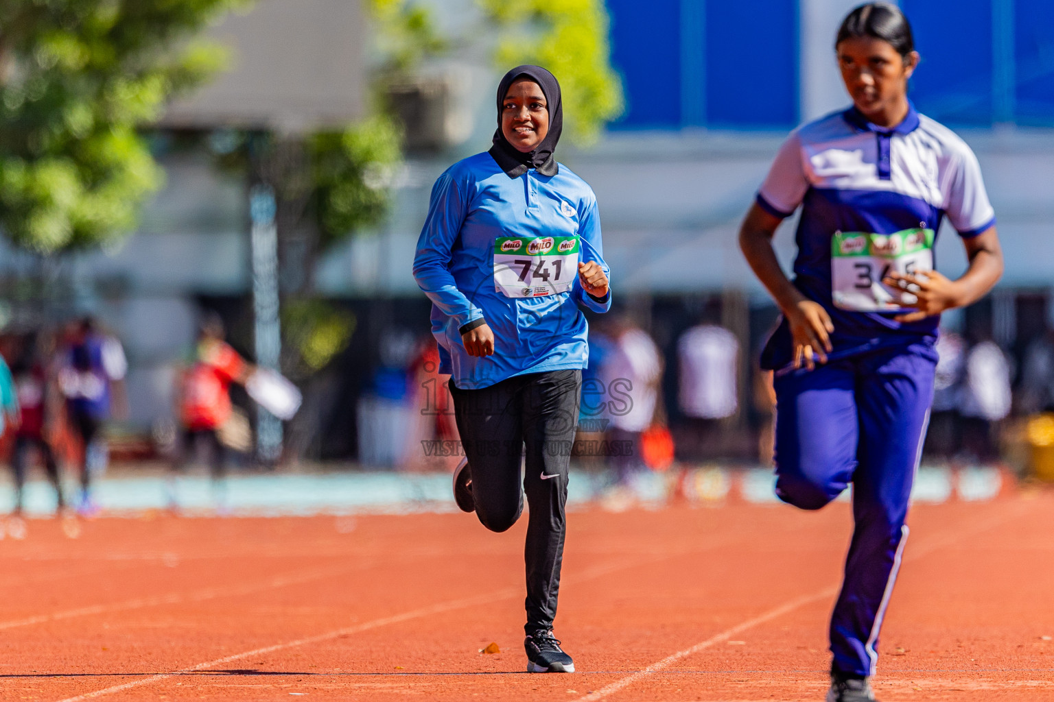 Day 1 of Inter-school Athletics Championship 2025 held in Ekuveni Synthetic Track, Male', Maldives on Monday, 06th October 2025. Photos by: Areef Adam  / Images.mv