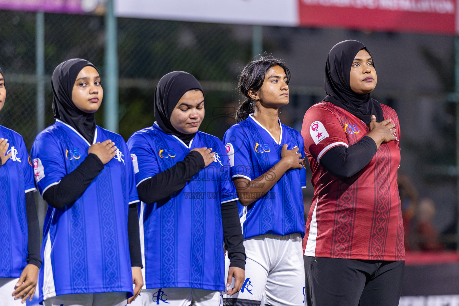 Customs RC vs Prison Club in Eighteen Thirty Classic of Club Maldives Cup 2025 held in Rehendi Futsal Ground, Hulhumale', Maldives on Thursday, 4th September 2025. Photos: Yasna Ahmed / images.mv