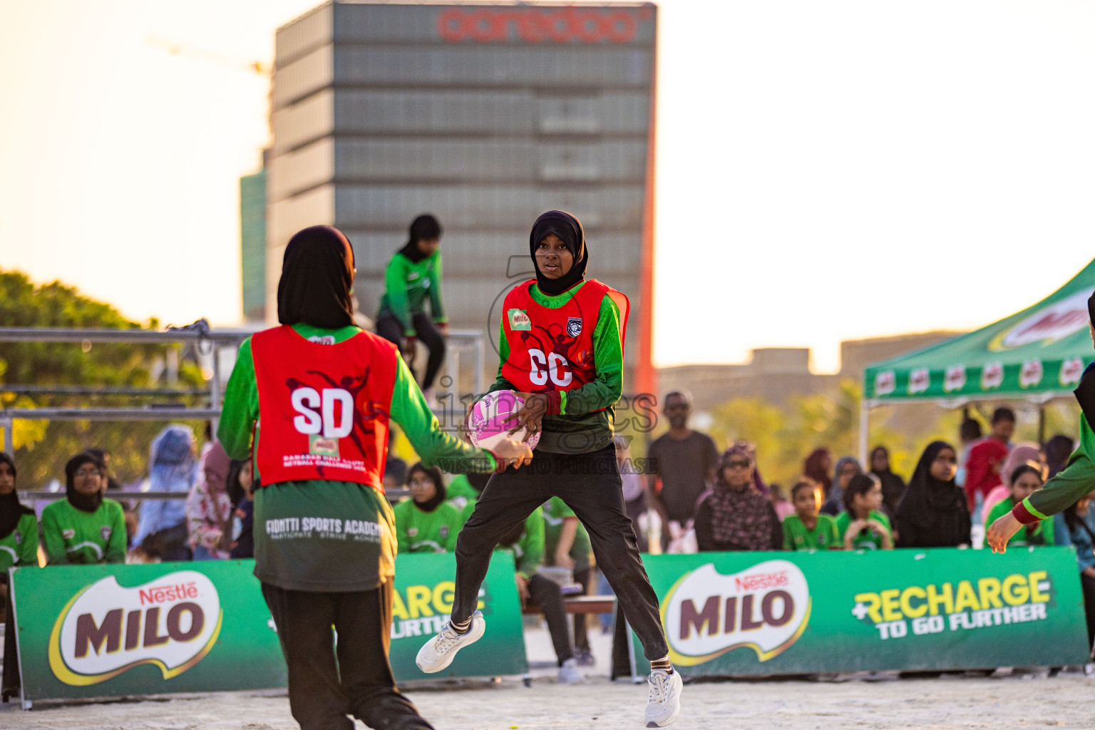 Day 1 of MILO Netball Fest 2025 was held in Cental Park, Hulhumale', Maldives on Thursday, 20th November 2025. Photos: Areef Adam / images.mv