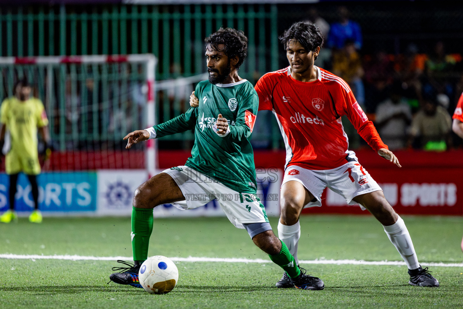 S Feydhoo VS S Maradhoofeydhoo in Day 7 of Golden Futsal Challenge 2025 was held on Saturday, 11th January 2025, in Hulhumale', Maldives Photos: Nausham Waheed / images.mv