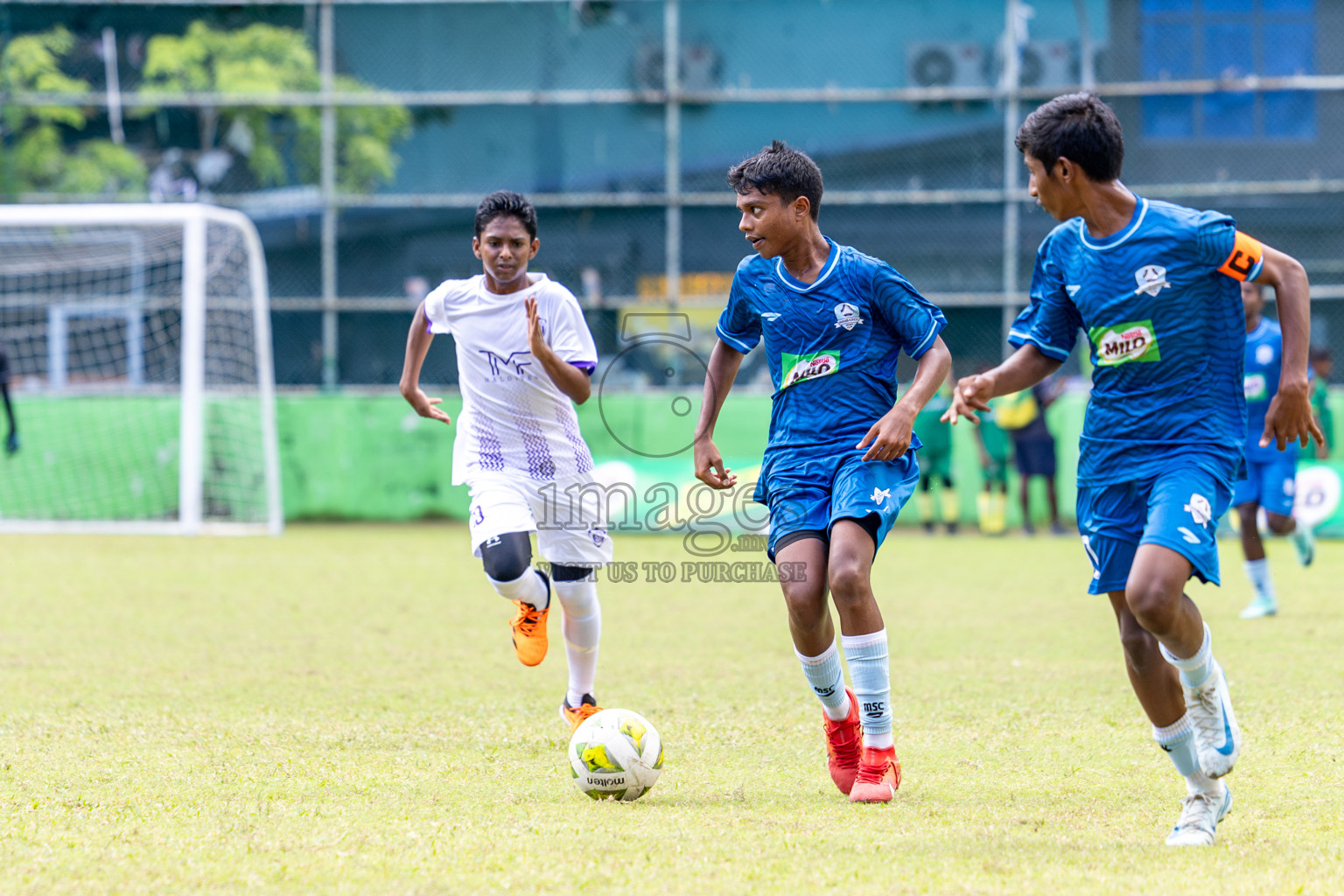 Day 3 of MILO Academy Championship 2024 (U-14) was held in Henveyru Stadium, Male', Maldives on Saturday, 2nd November 2024.
Photos: Hassan Simah / Images.mv