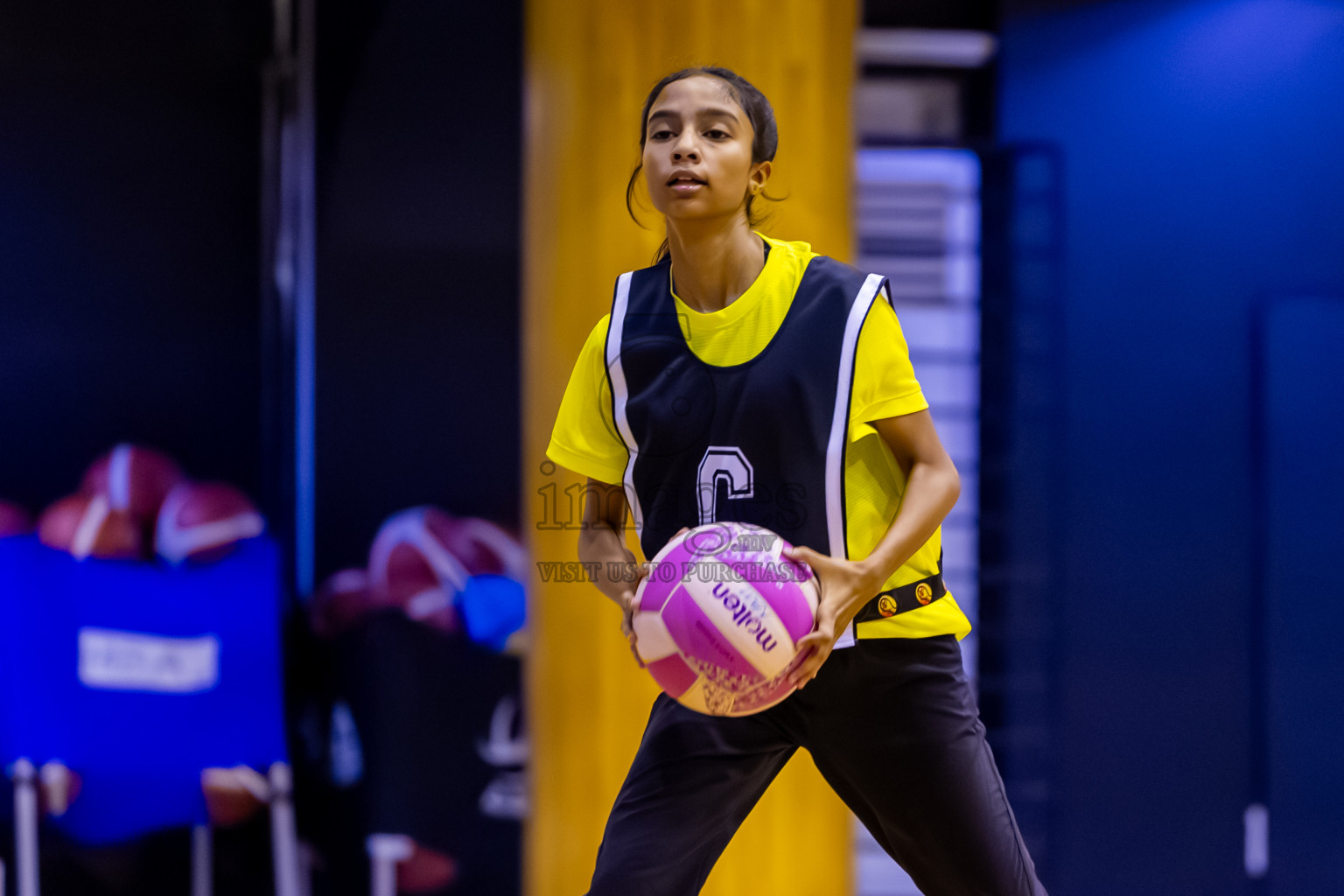 KYRC vs N Sports A in Day 5 of 24th Milo Netball Association Championship held in Social Center at Male', Maldives on Friday, 5th September 2025. Photos: Nausham Waheed / images.mv