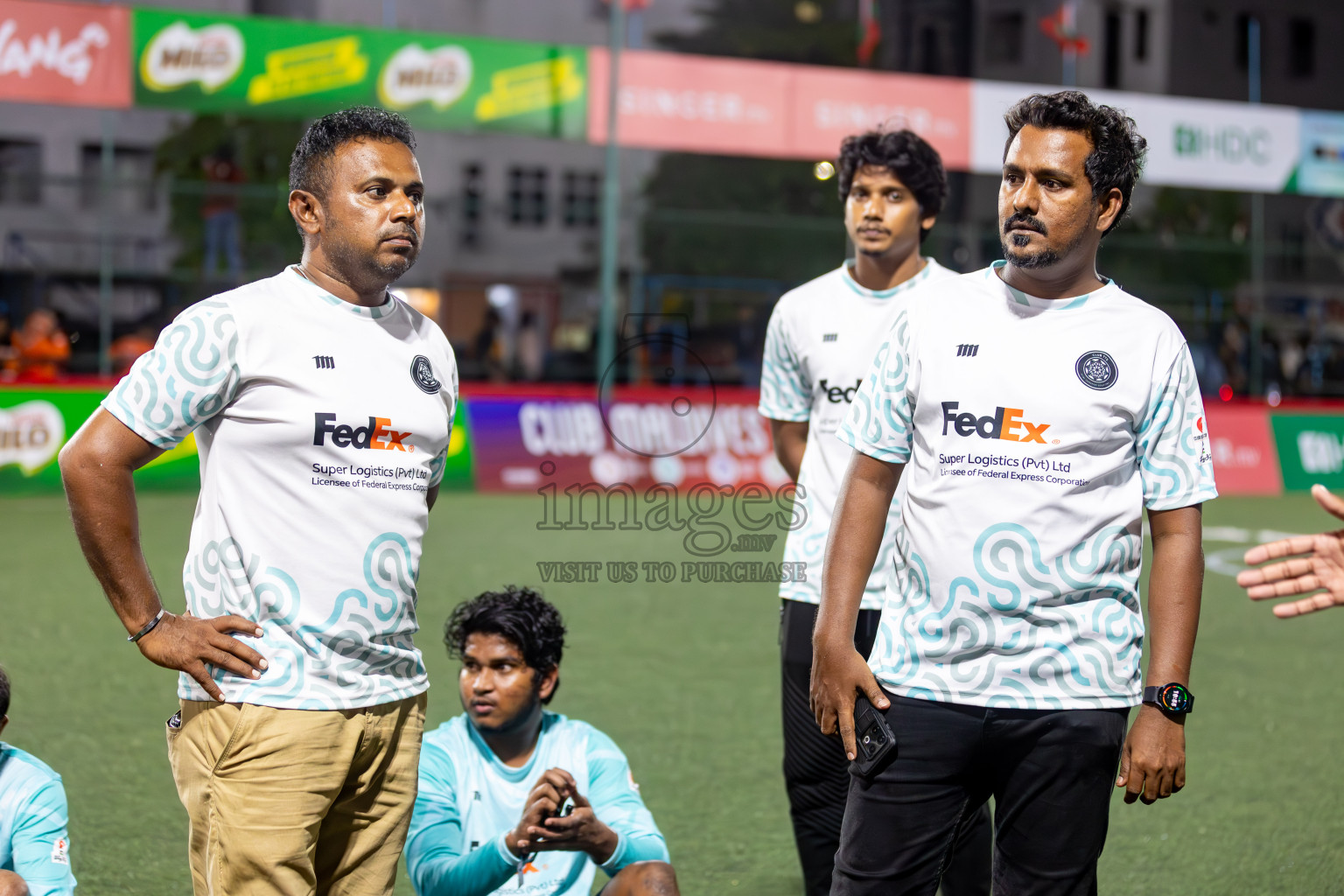 TEAM FSM vs CLUB TTS in Club Maldives Cup 2024 held in Rehendi Futsal Ground, Hulhumale', Maldives on Tuesday, 1st October 2024. Photos: Hassan Simah / images.mv