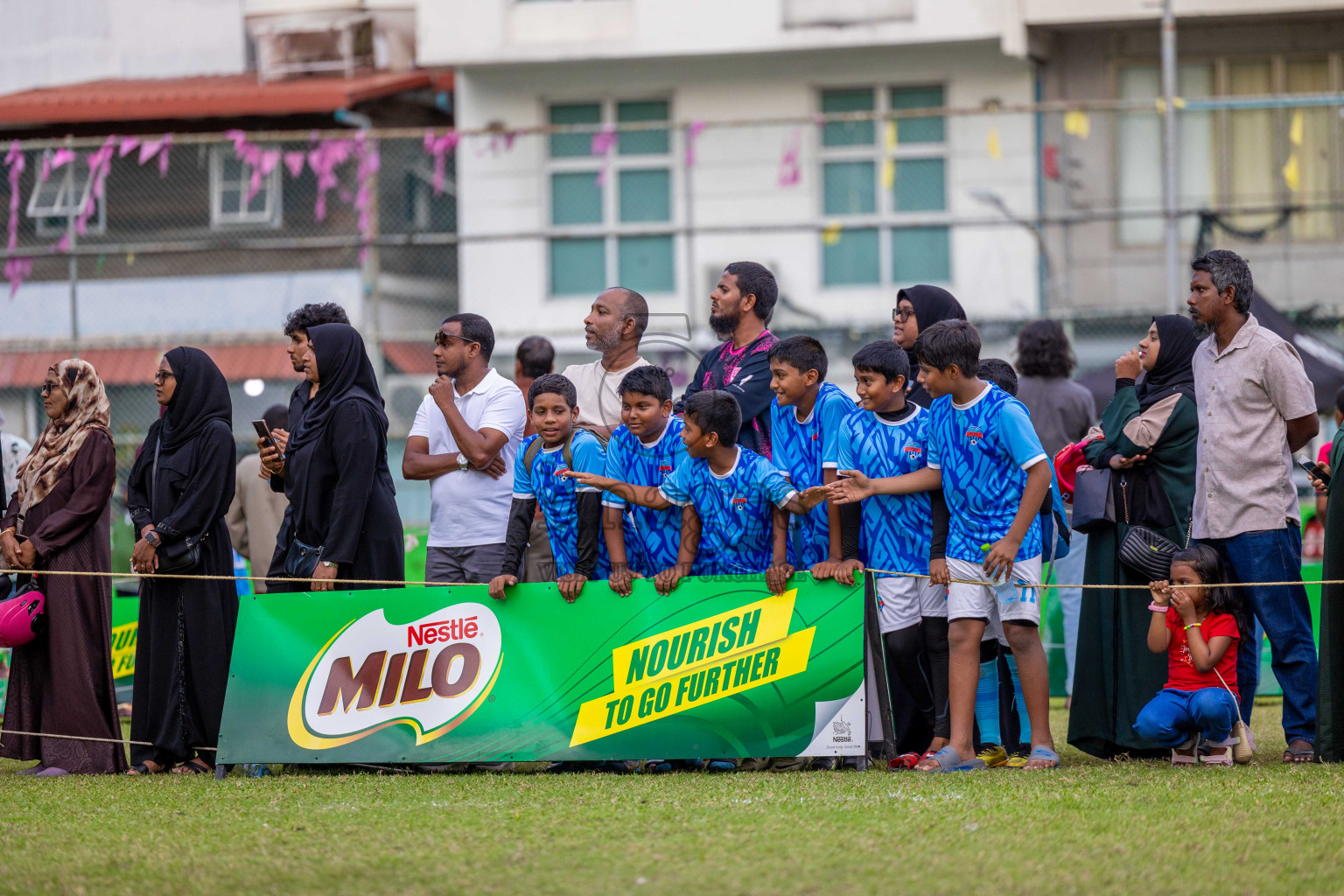 Day 1 of MILO Academy Championship 2024 - U12 was held at Henveiru Grounds in Male', Maldives on Thursday, 4th July 2024. Photos: Shuu Abdul Sattar / images.mv