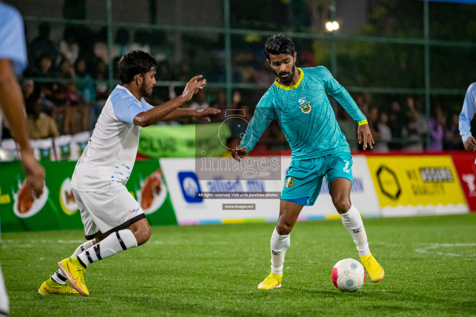 WAMCO vs MIFCO RC in Club Maldives Cup 2022 was held in Hulhumale', Maldives on Monday, 17th October 2022. Photos: Hassan Simah/ images.mv