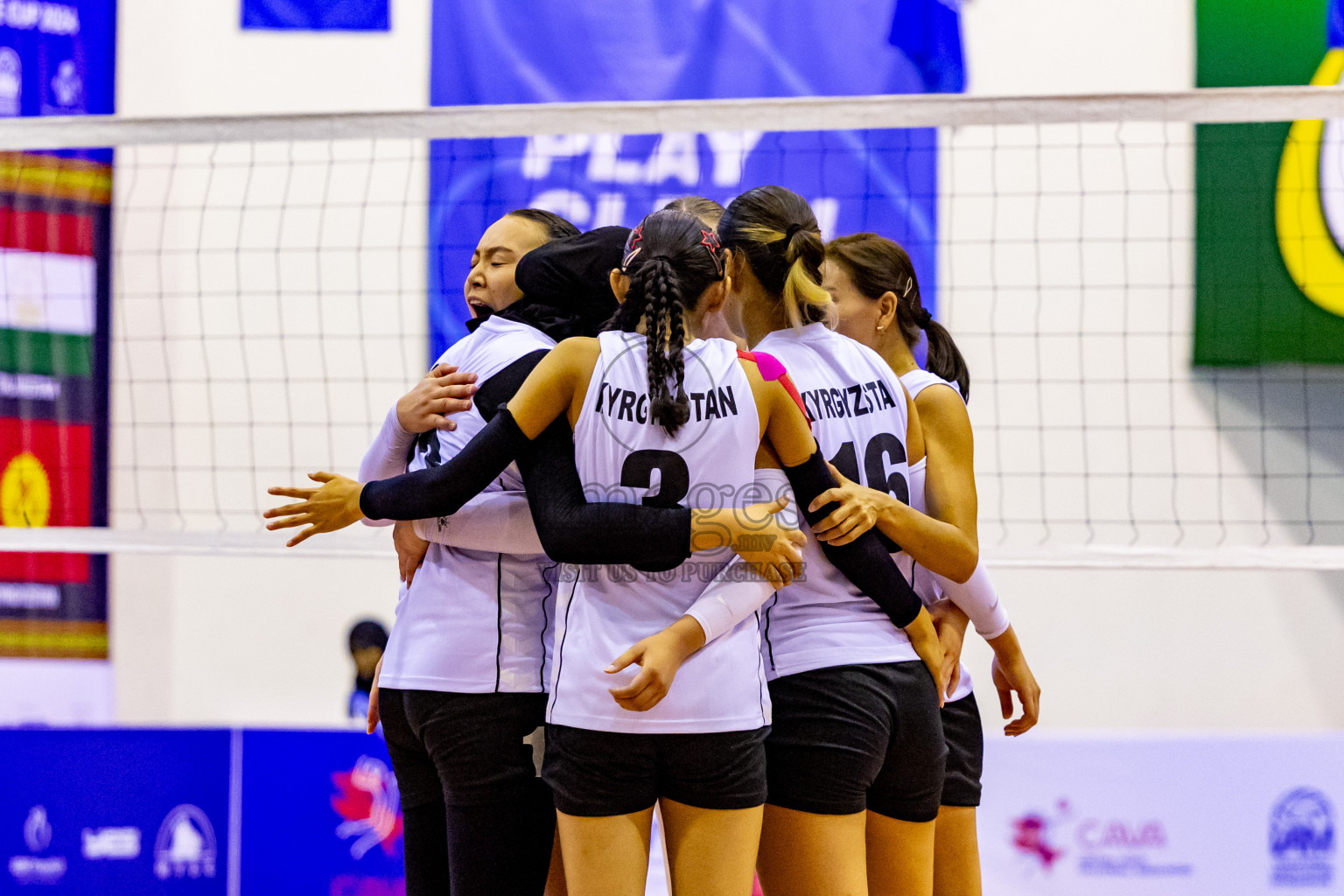 Final of CAVA Woman's Volleyball Challenge Cup 2024 was held in Social Center, Male', Maldives on Wednesday, 11th September 2024. Photos: Nausham Waheed / images.mv