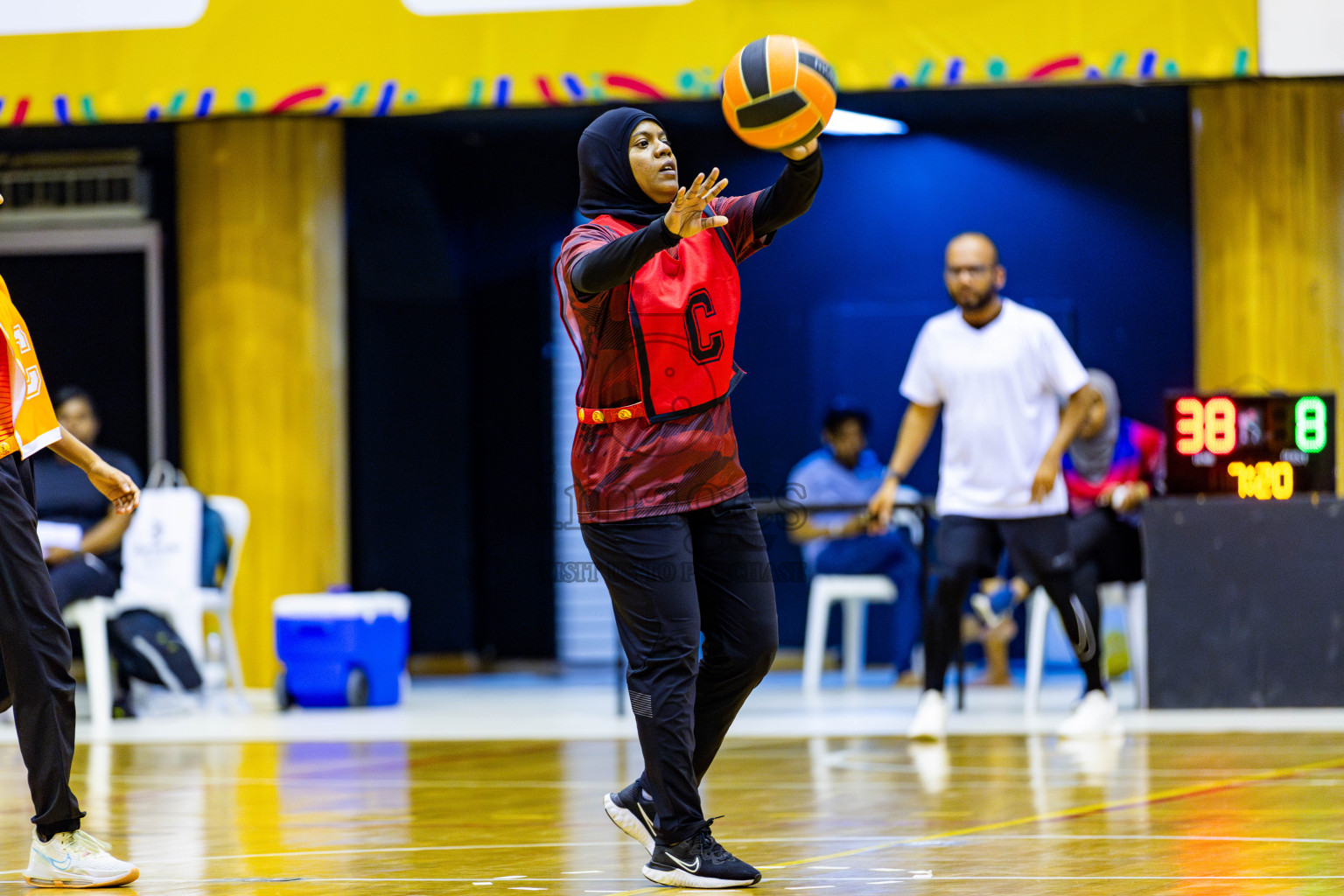 Semi Final of 23rd Netball Association Championship was held in Social Canter at Male', Maldives on Saturday, 4th May 2024. Photos: Nausham Waheed / images.mv