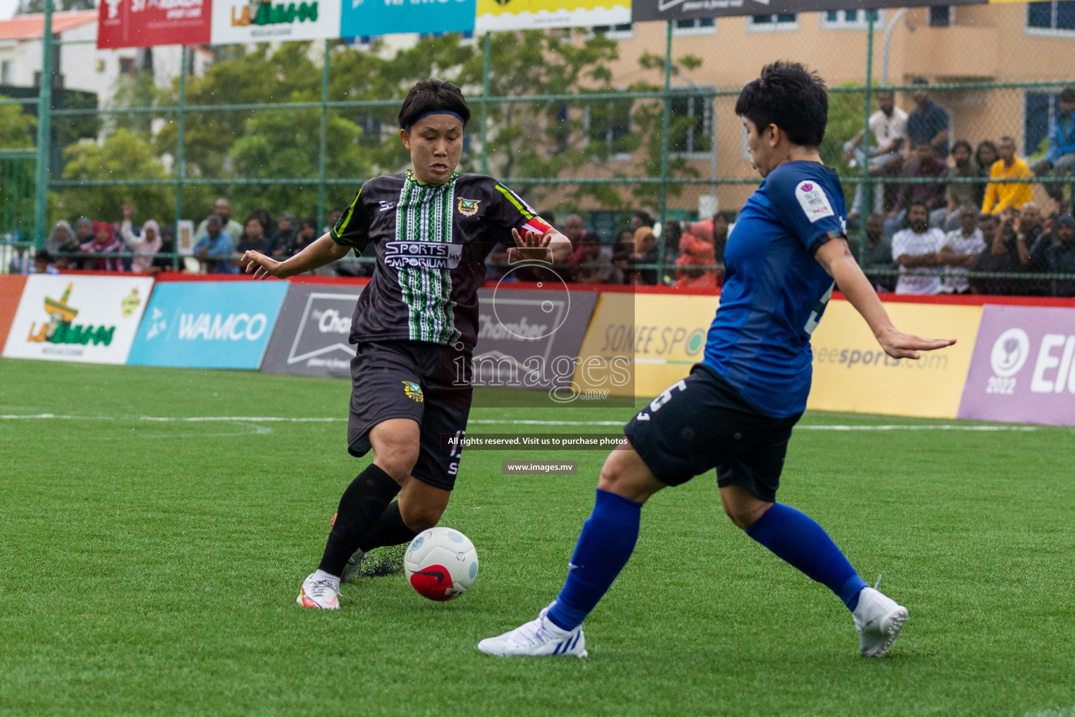 WAMCO vs Team Fenaka in Eighteen Thirty Women's Futsal Fiesta 2022 was held in Hulhumale', Maldives on Friday, 14th October 2022. Photos: Hassan Simah / images.mv