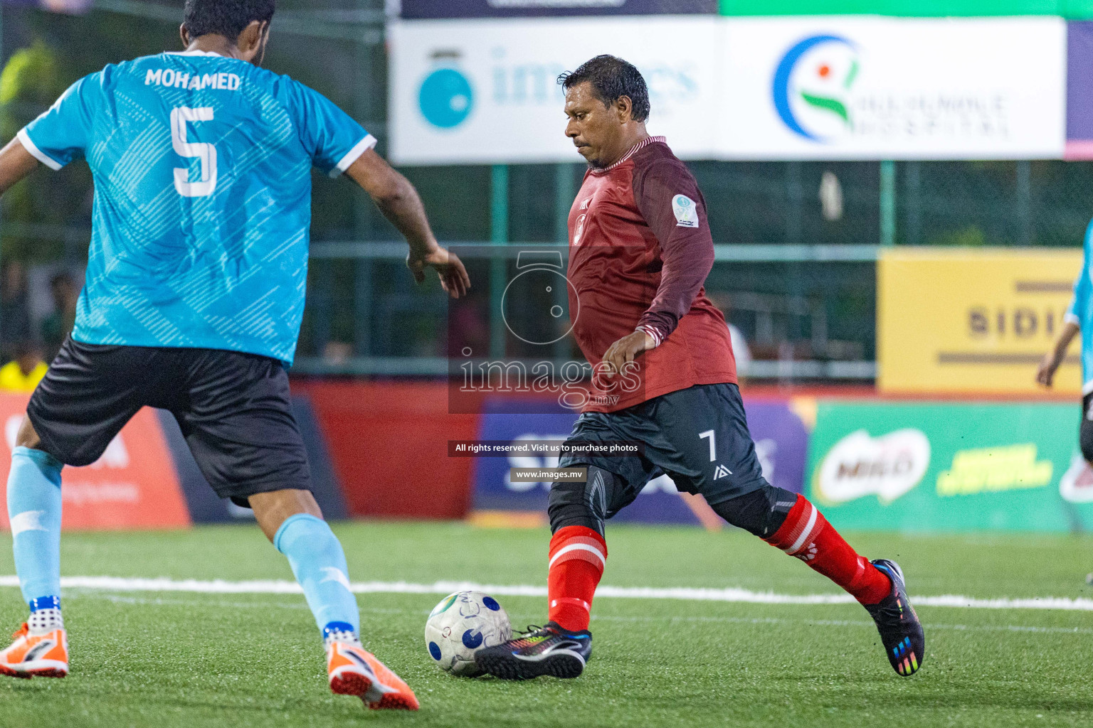 Club 220 vs HARC in Club Maldives Cup Classic 2023 held in Hulhumale, Maldives, on Friday, 11th August 2023 Photos: Nausham Waheed, Ismail Thoriq / images.mv