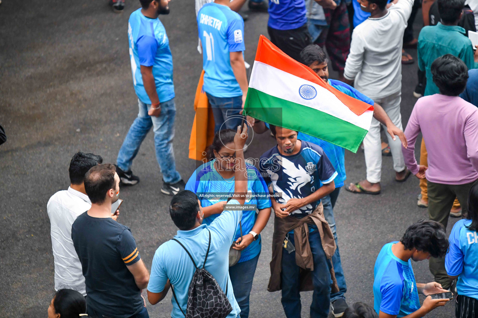 Kuwait vs India in the Final of SAFF Championship 2023 held in Sree Kanteerava Stadium, Bengaluru, India, on Tuesday, 4th July 2023. Photos: Nausham Waheed / images.mv