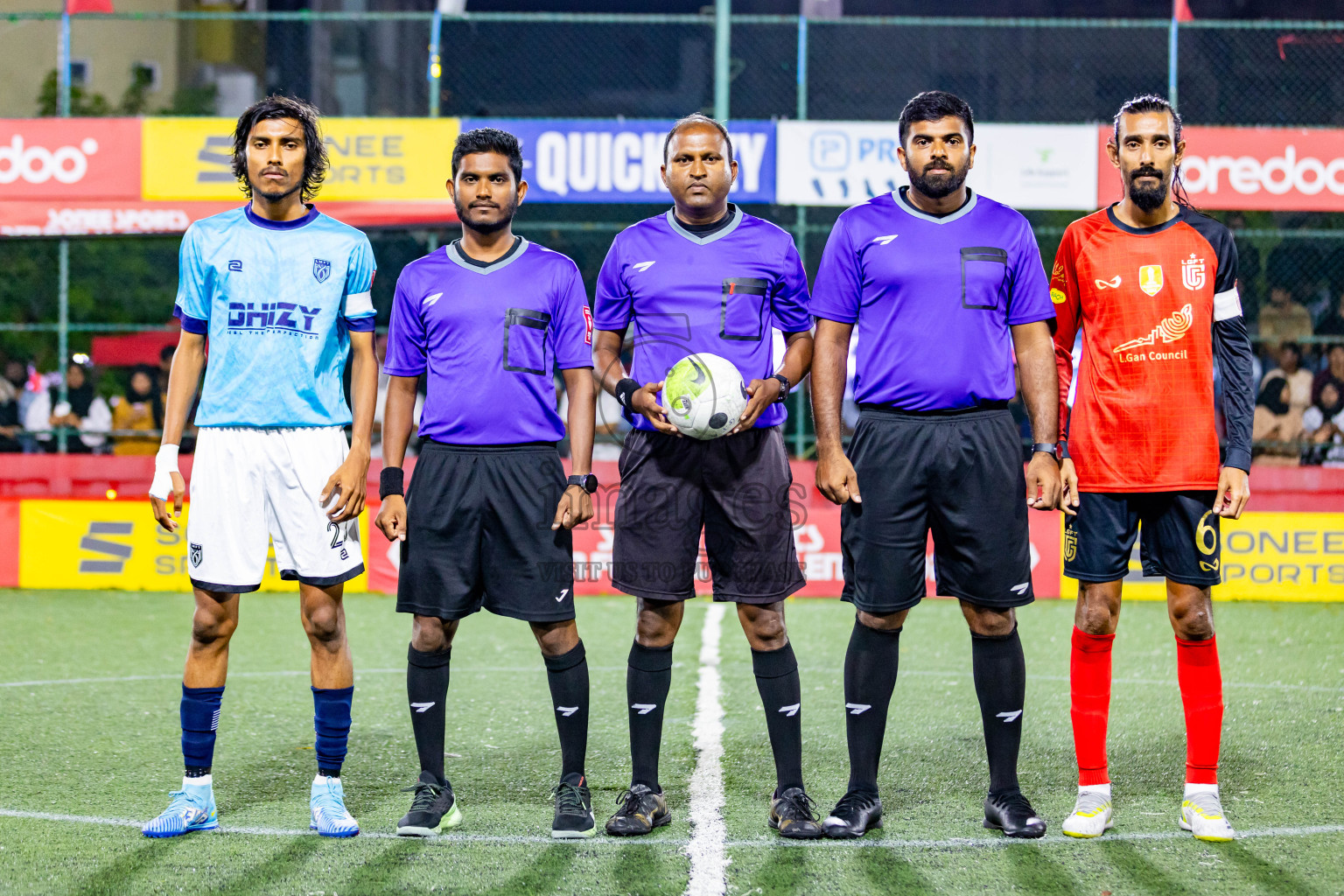 L Gan vs L Maamendhoo in Day 24 of Golden Futsal Challenge 2024 was held on Wednesday  , 7th February 2024 in Hulhumale', Maldives Photos: Nausham Waheed / images.mv